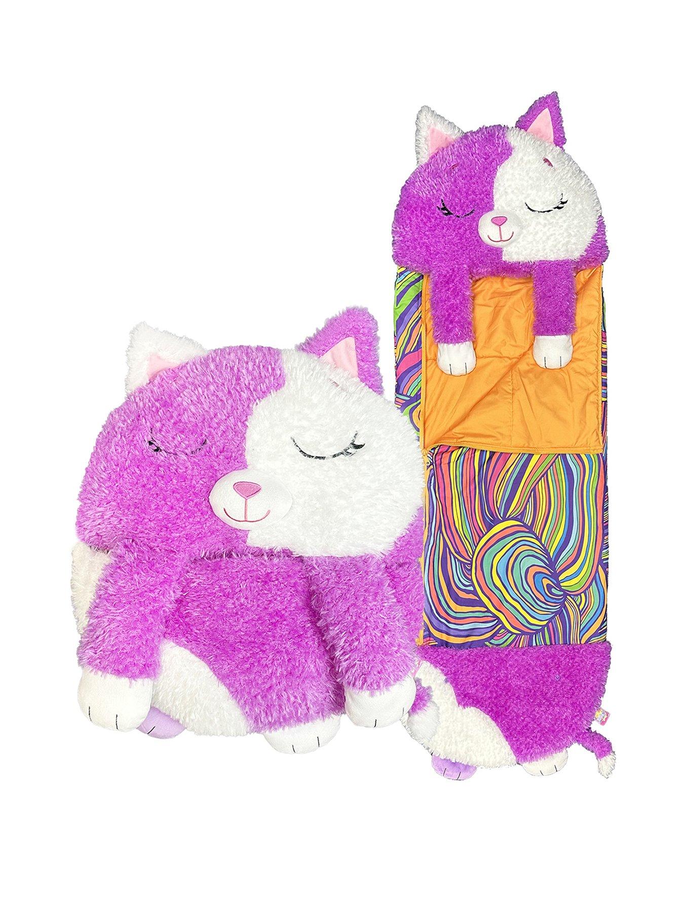 Happy Nappers Happy Nappers Purple White Cat (Medium) Series 4
