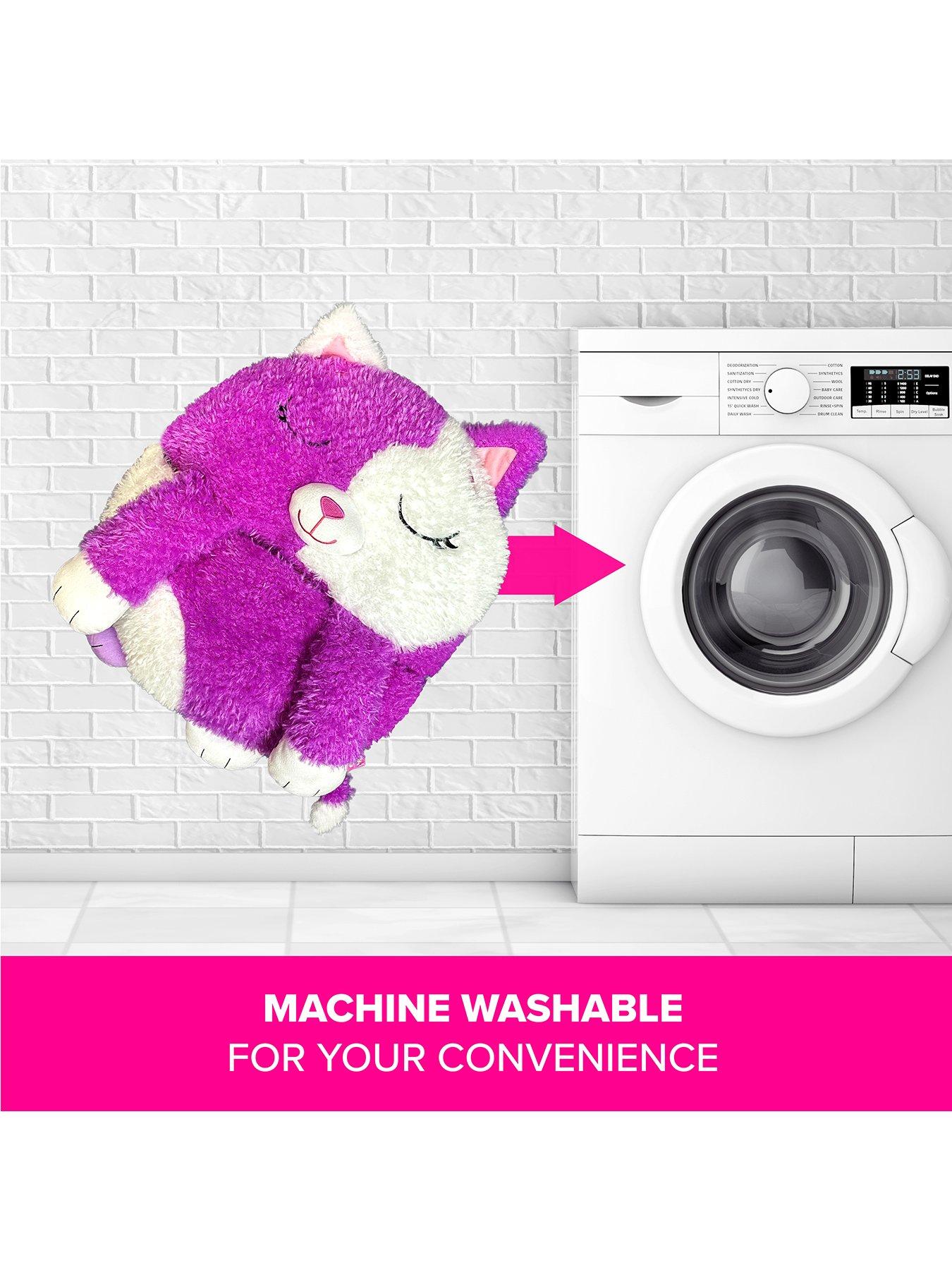 Image 3 of 8 of Happy Nappers Happy Nappers Purple White Cat (Large) Series 4