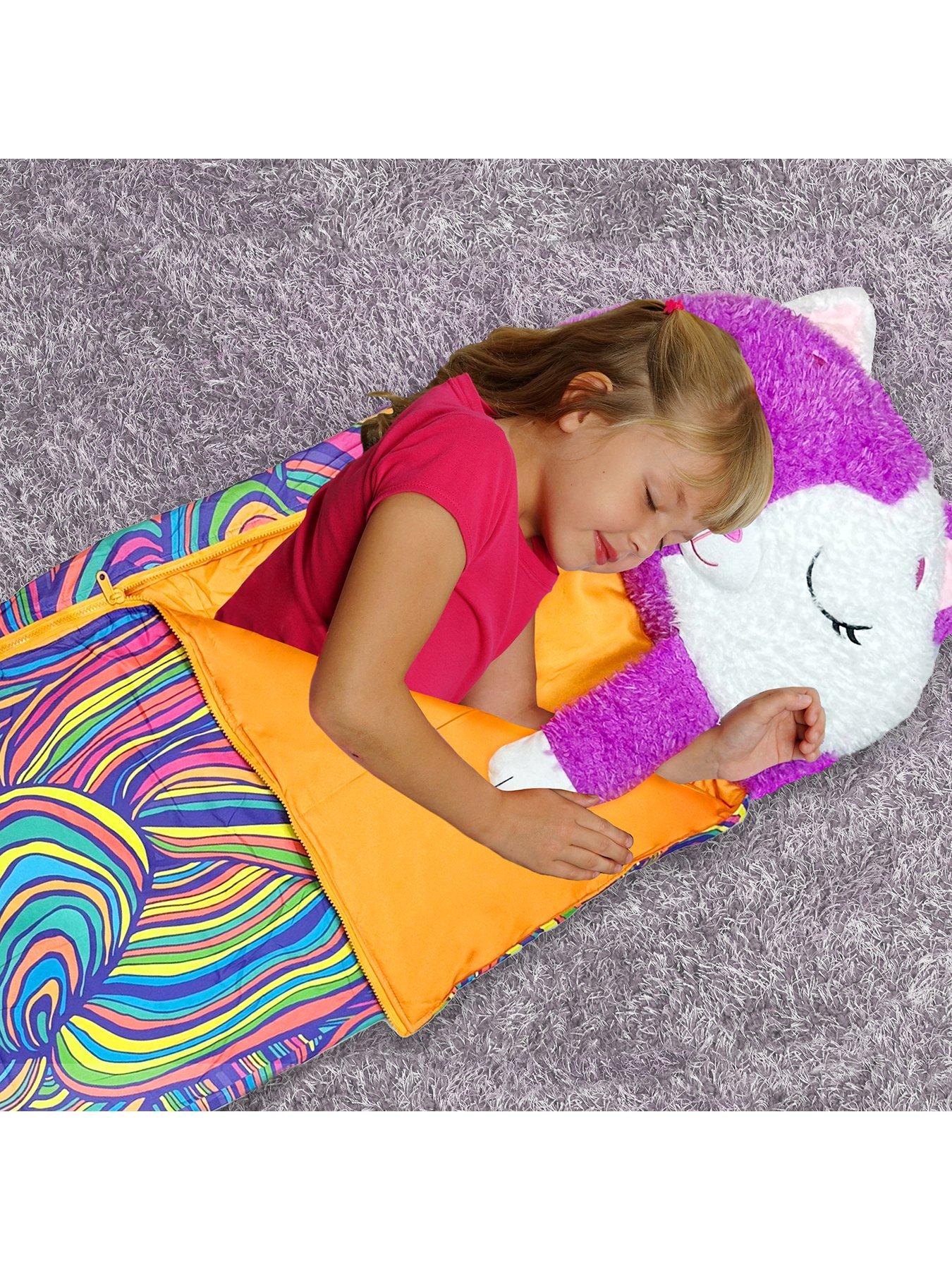 Image 5 of 8 of Happy Nappers Happy Nappers Purple White Cat (Large) Series 4