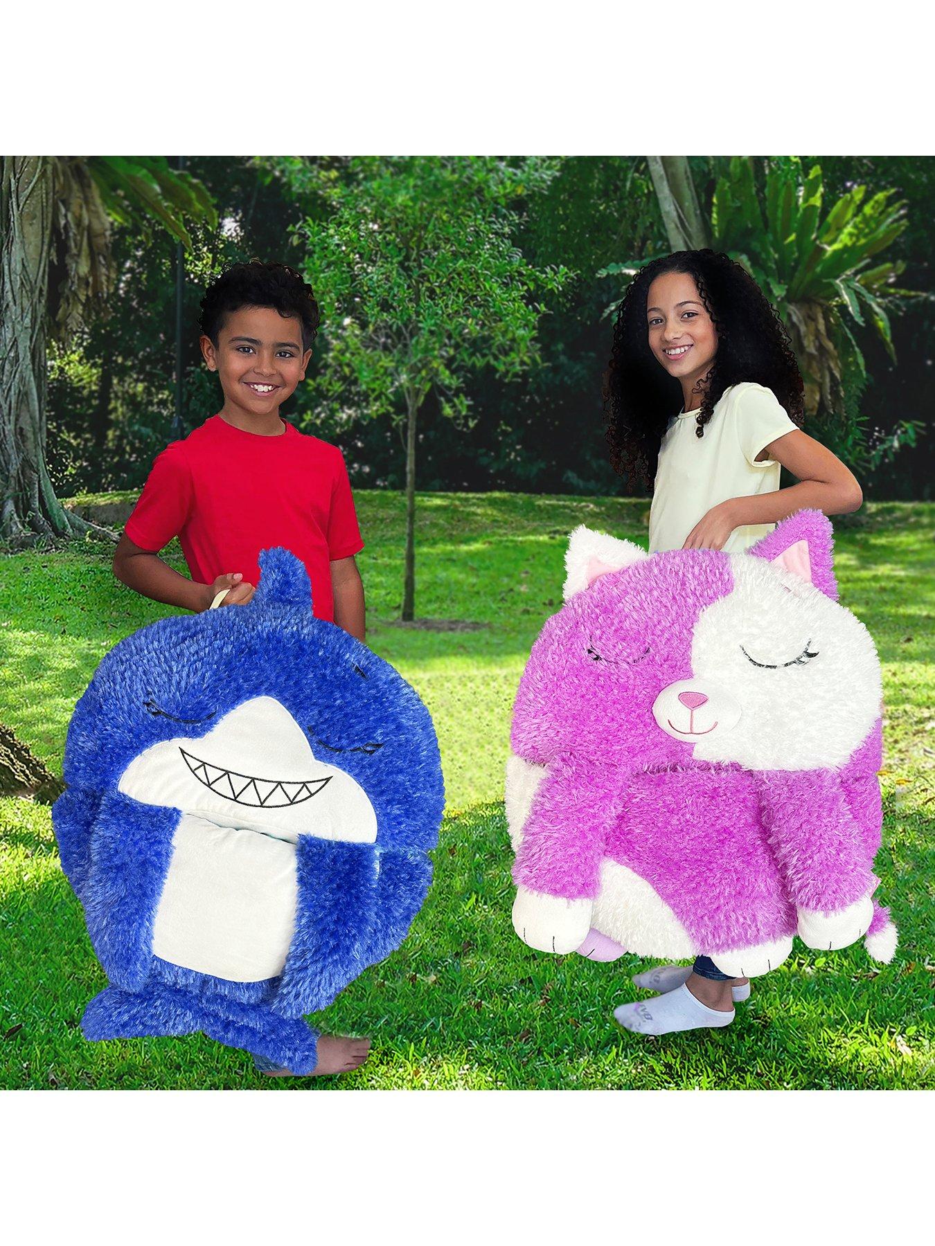 Image 6 of 8 of Happy Nappers Happy Nappers Purple White Cat (Large) Series 4