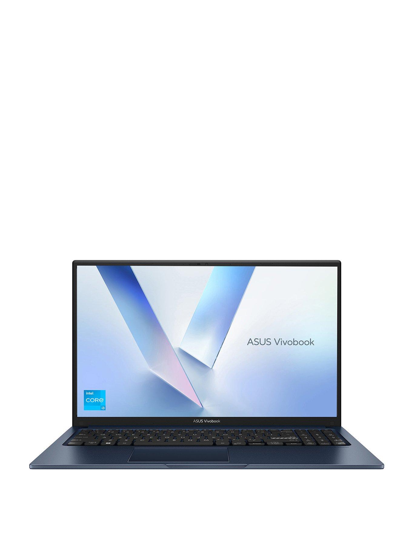 Asus Vivobook 15 Laptop - 15.6in FHD, Intel Core i3, 8GB RAM, 128GB SSD - Blue