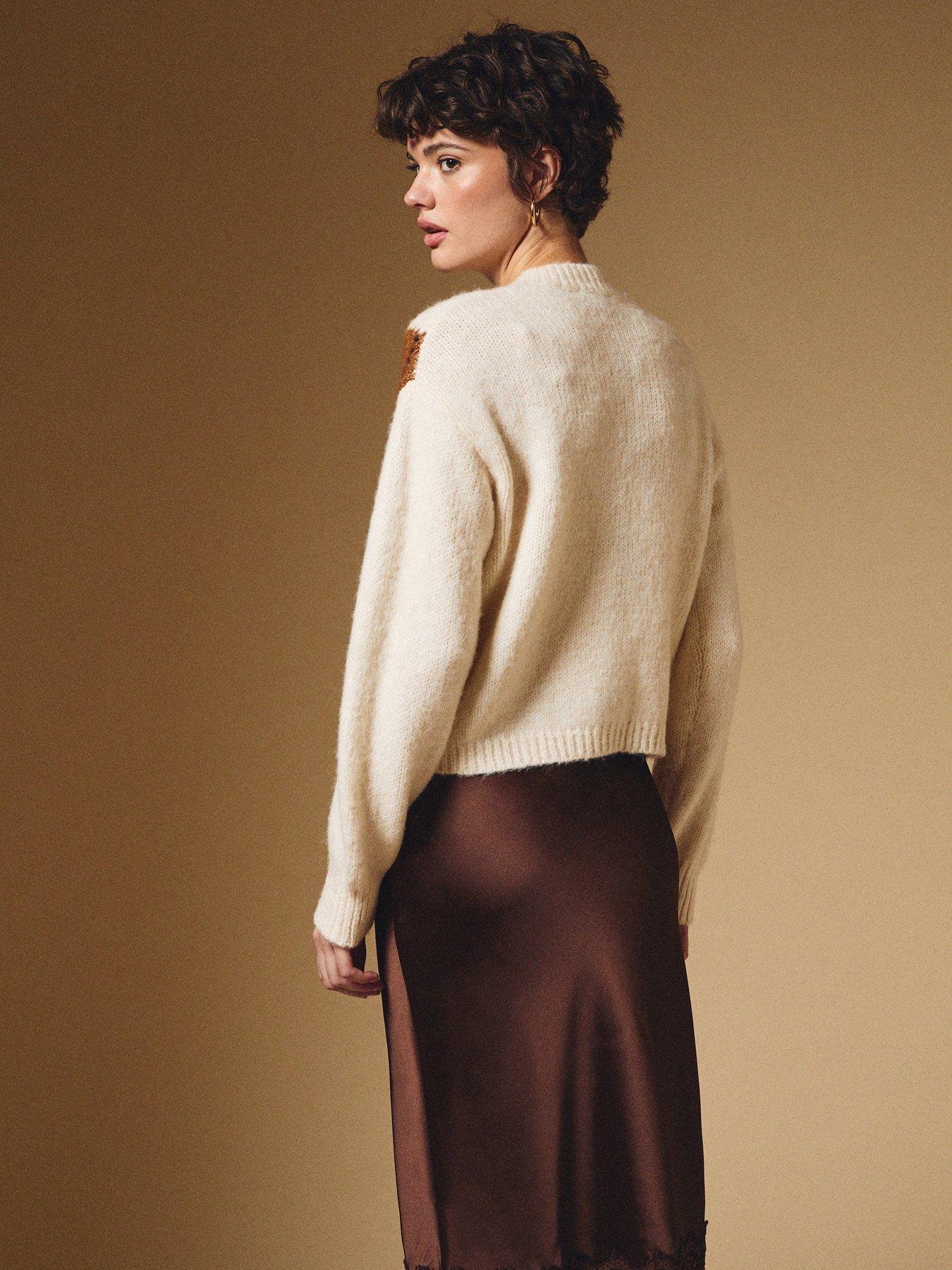 new-look-argyle-pattern-crew-neck-cardigan-creamstillFront