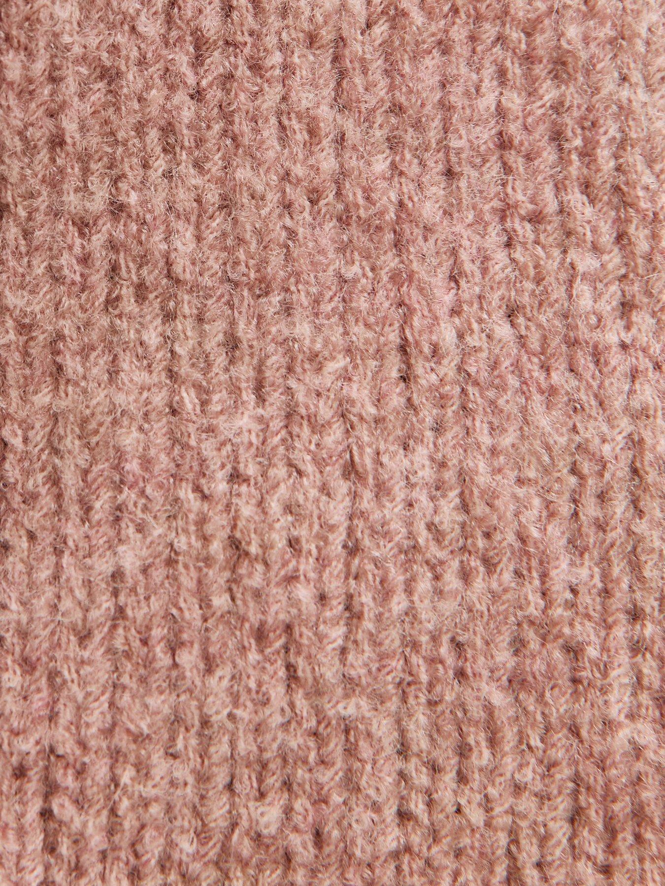 Image 5 of 5 of New Look Light Pink Wide Sleeve Raglan Jumper