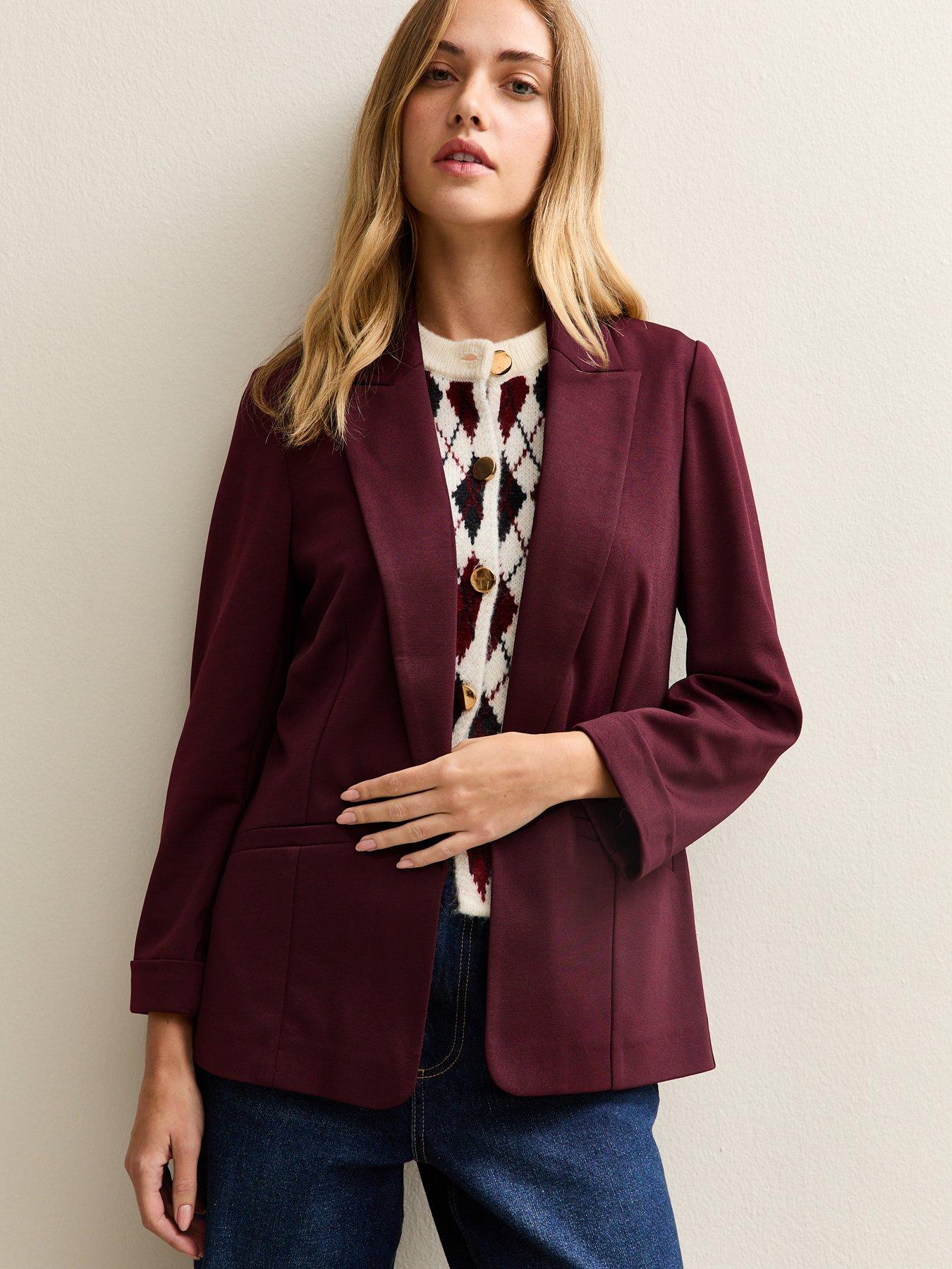 new-look-burgundy-ponte-jersey-blazerfront