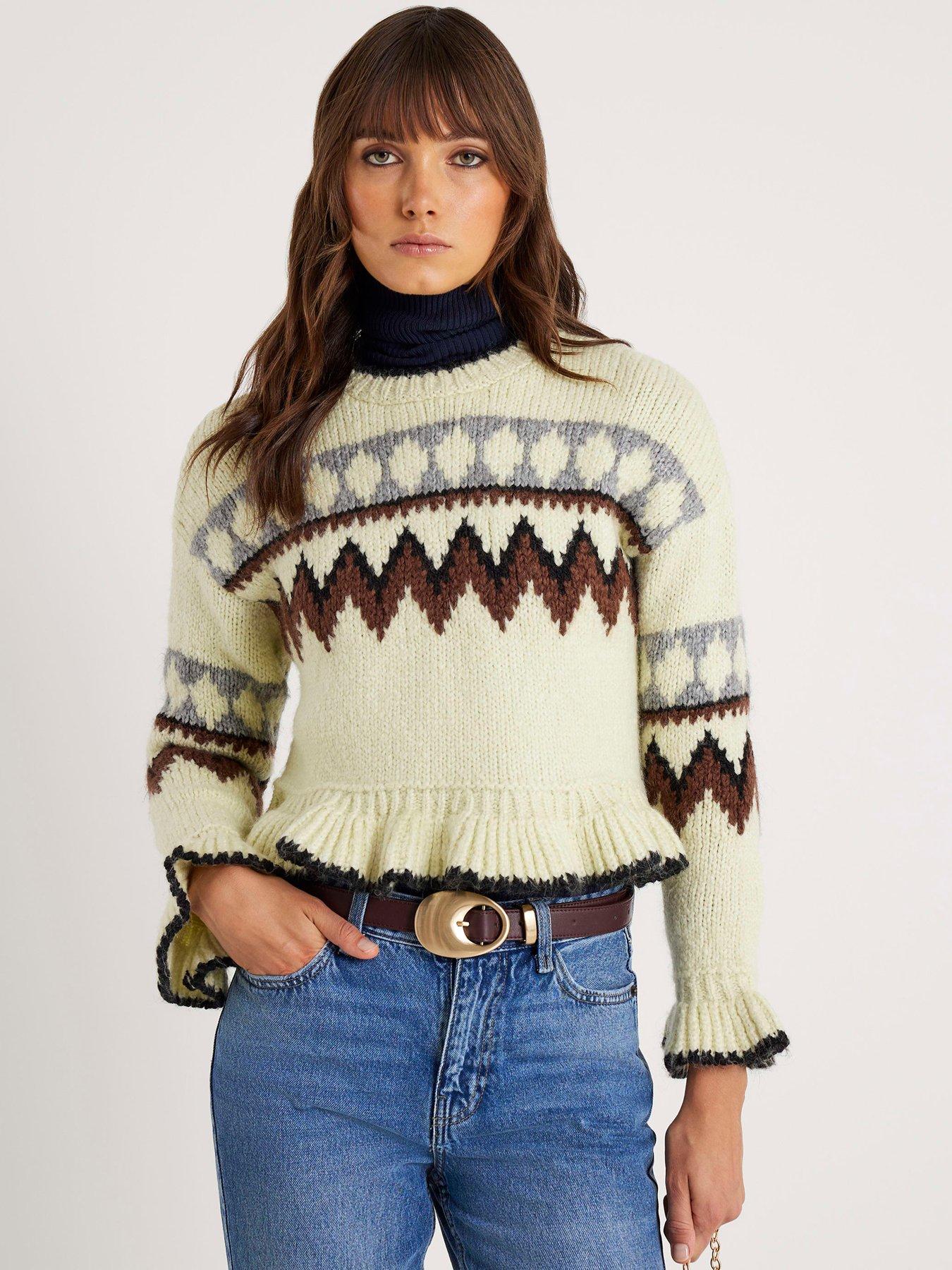 river-island-fairisle-jumper-green