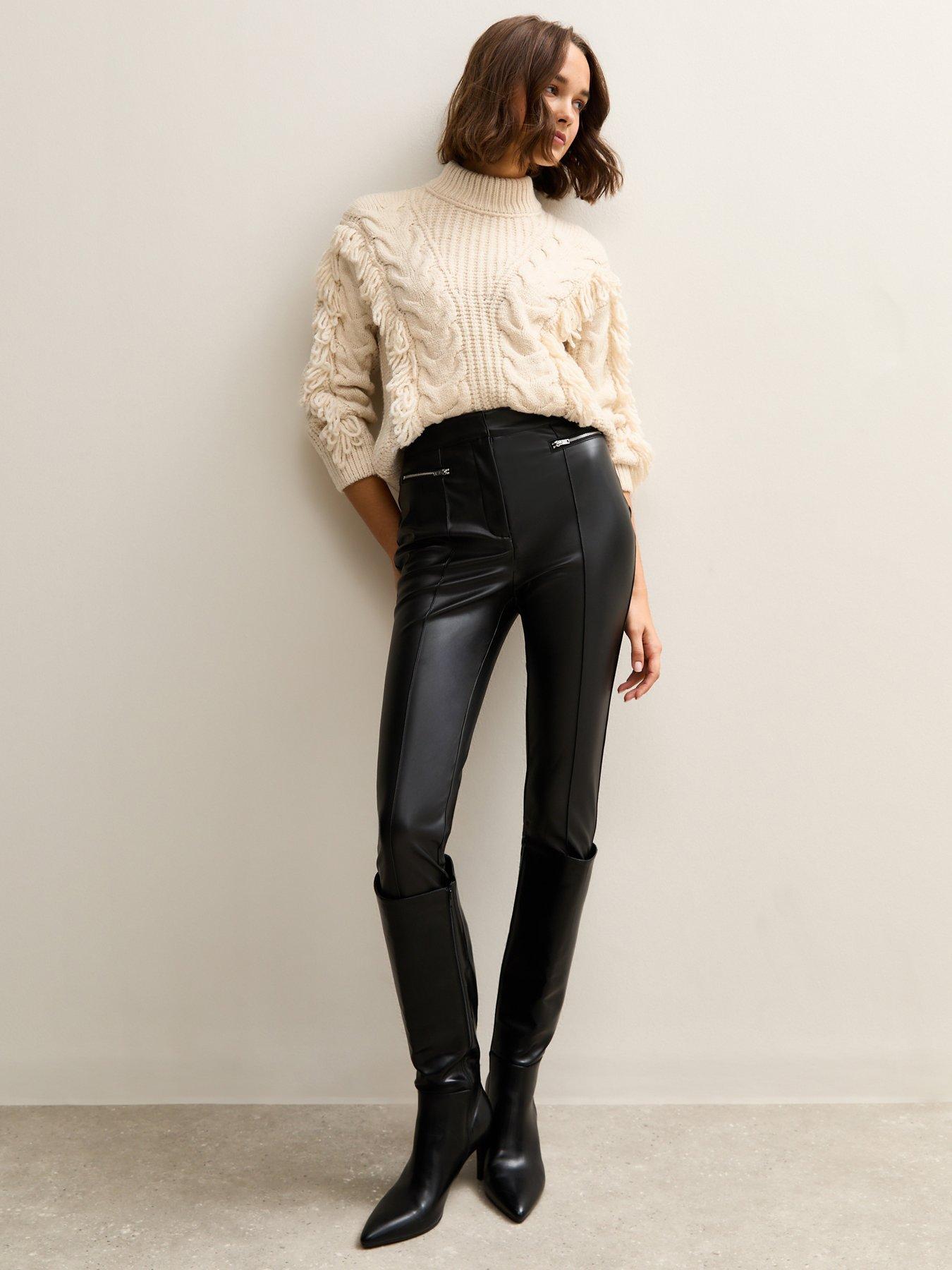 new-look-cable-knit-looped-fringe-jumper-creamoutfit