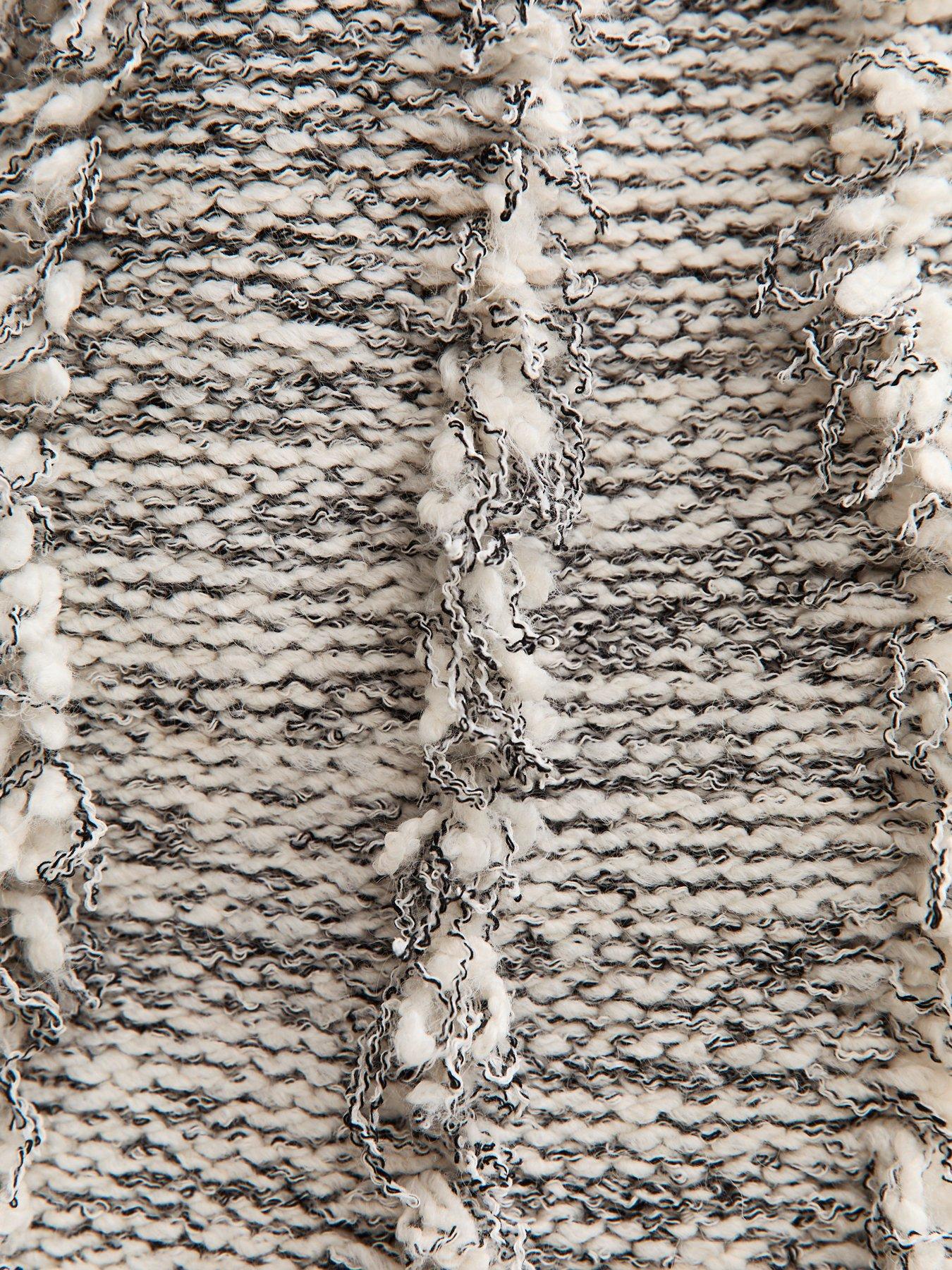 new-look-grey-fringe-trim-high-neck-jumperdetail