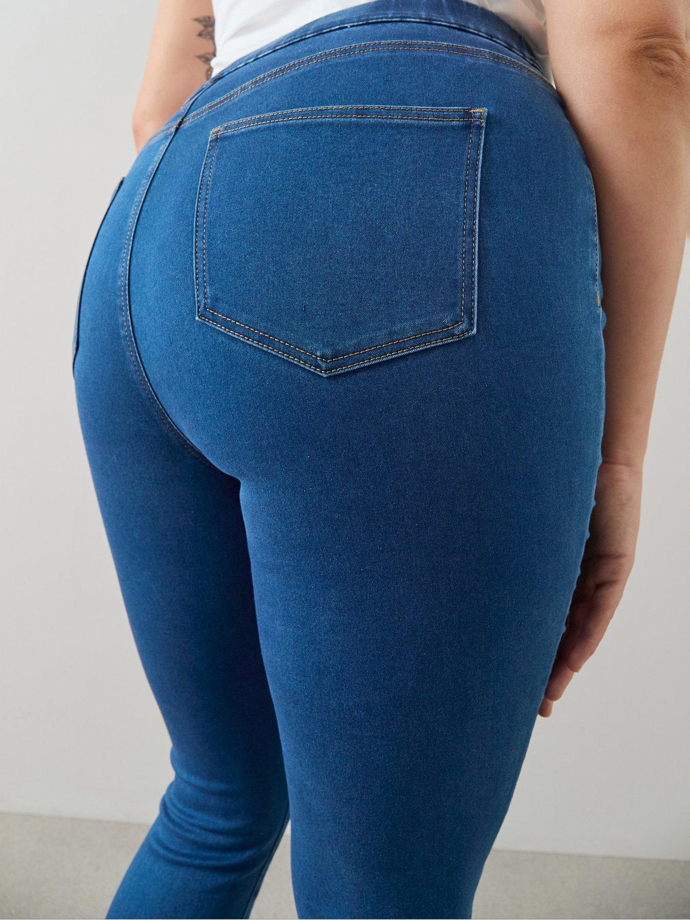 Image 5 of 7 of The Very Collection Curve High Waisted Stretch Jegging