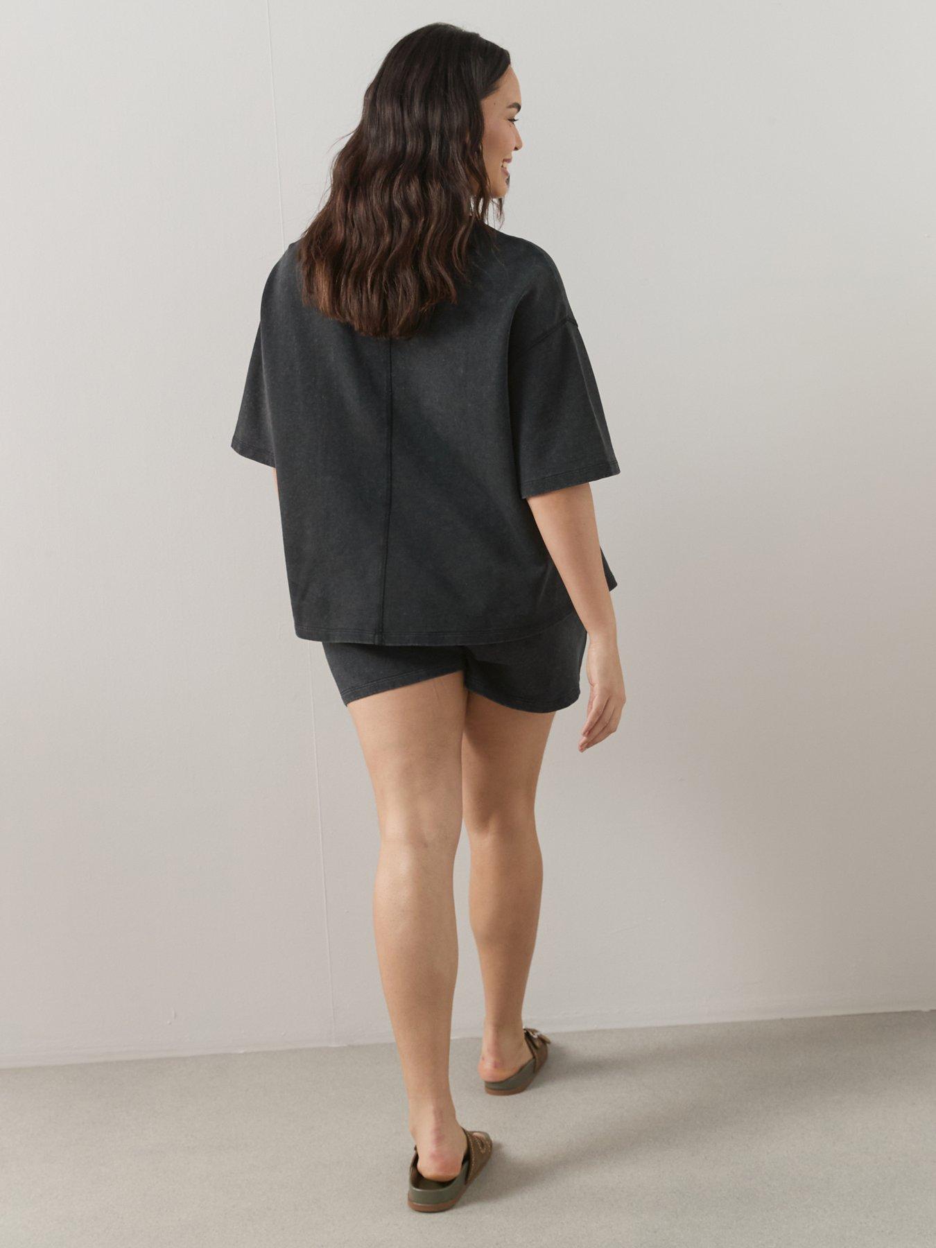 Image 2 of 6 of The Very Collection Curve Sweat Short Co-ord Set