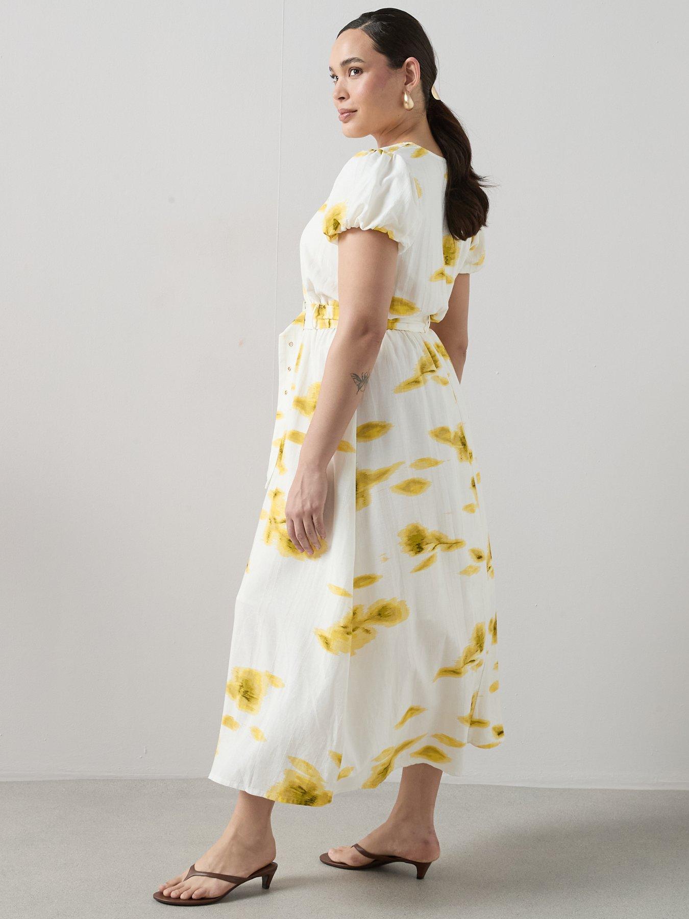 Image 2 of 6 of The Very Collection Curve Belted Wrap Midaxi Dress