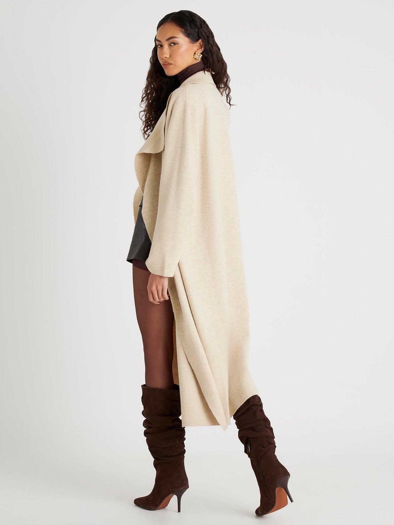river-island-beige-knitted-waterfall-cardiganstillFront