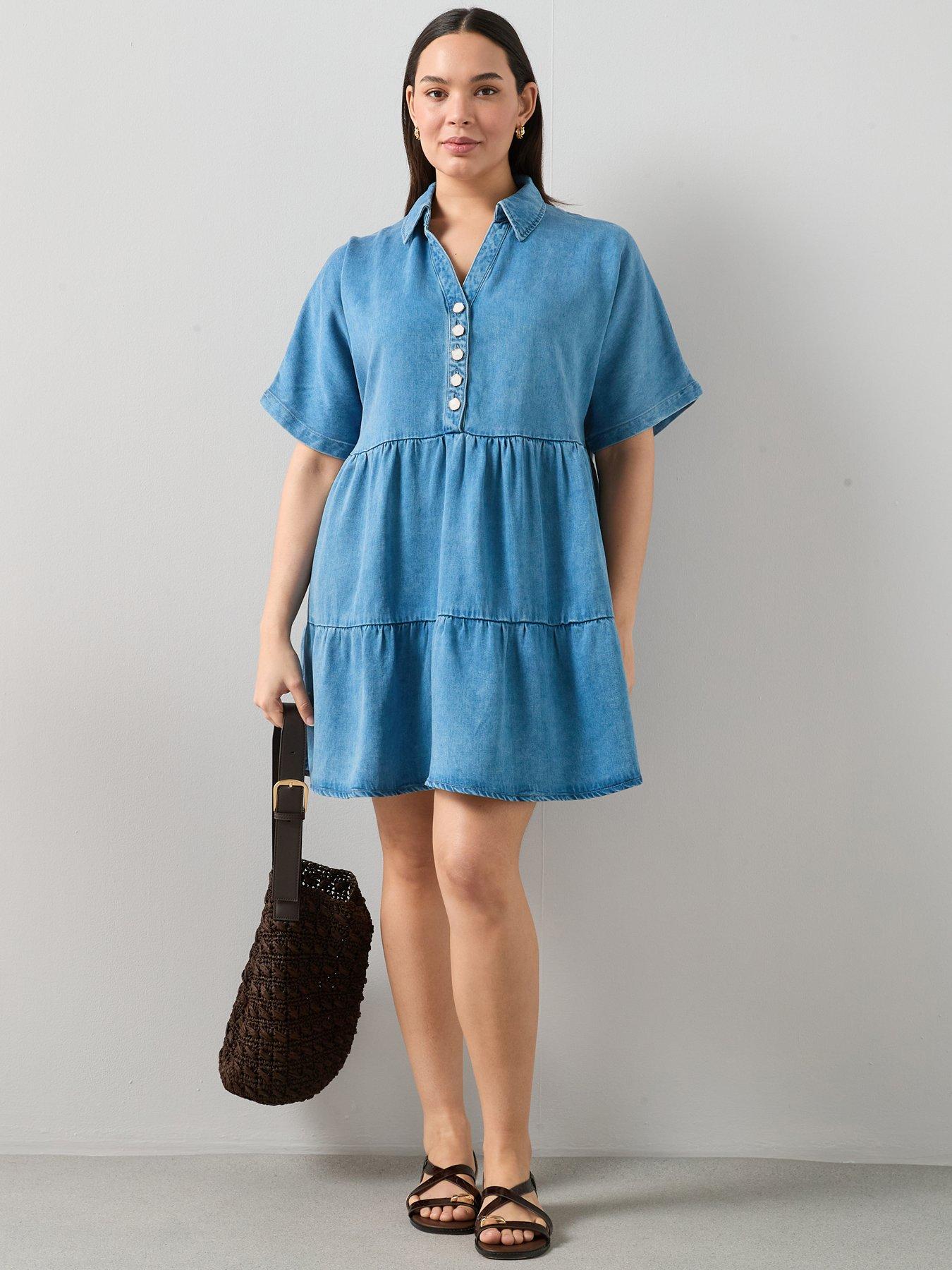 Dresses | Plus Size | Denim Dresses | 18 | Women | Very