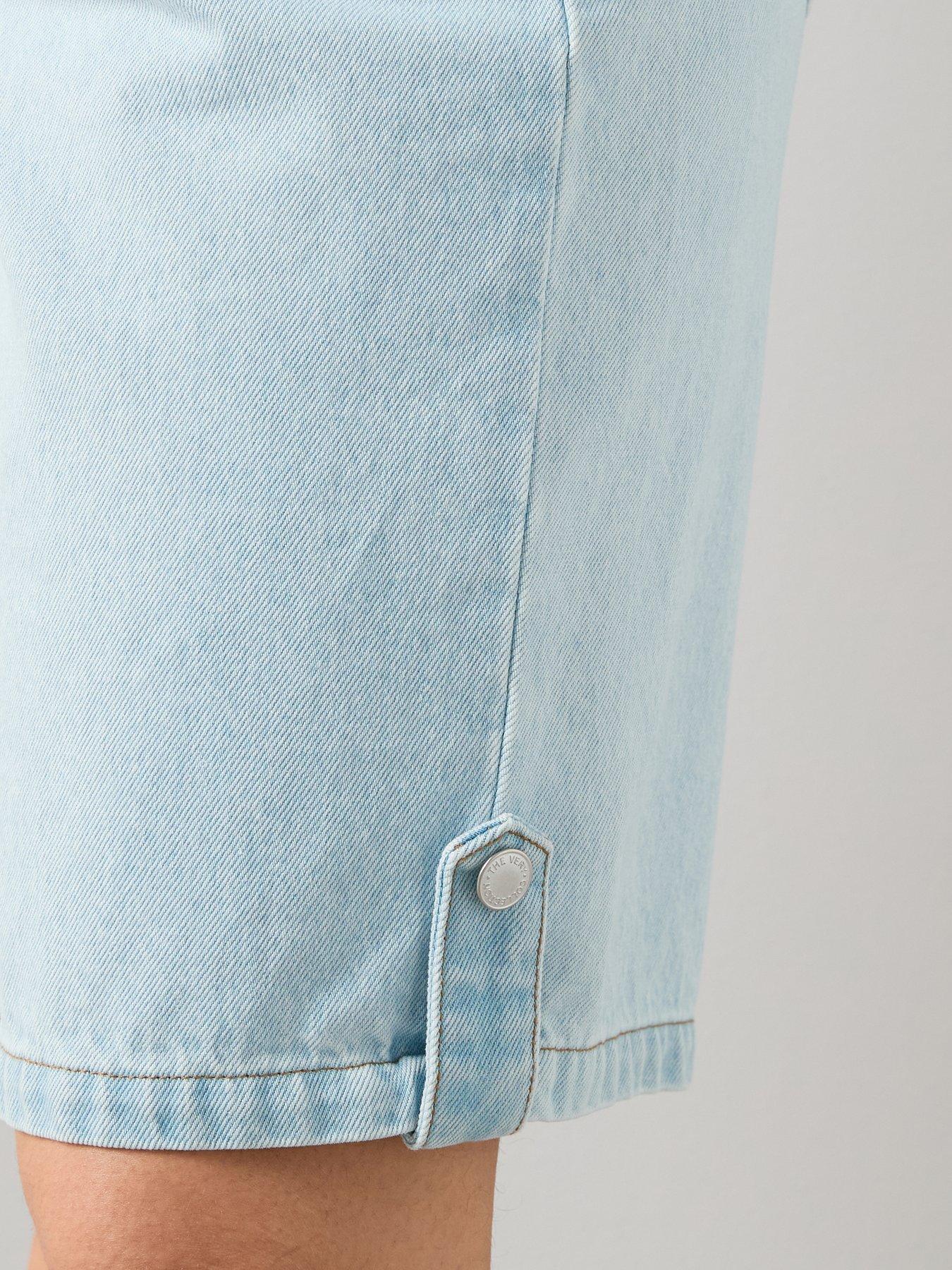 Image 6 of 6 of The Very Collection Curve Longline Denim Short