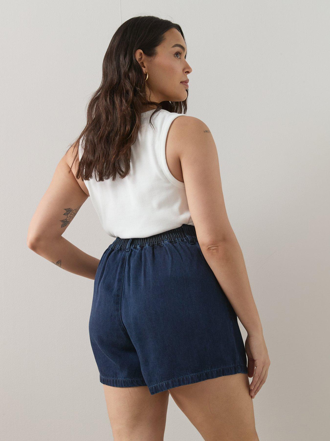 Image 2 of 6 of The Very Collection Curve Soft Touch Denim Elasticated Waist Jean