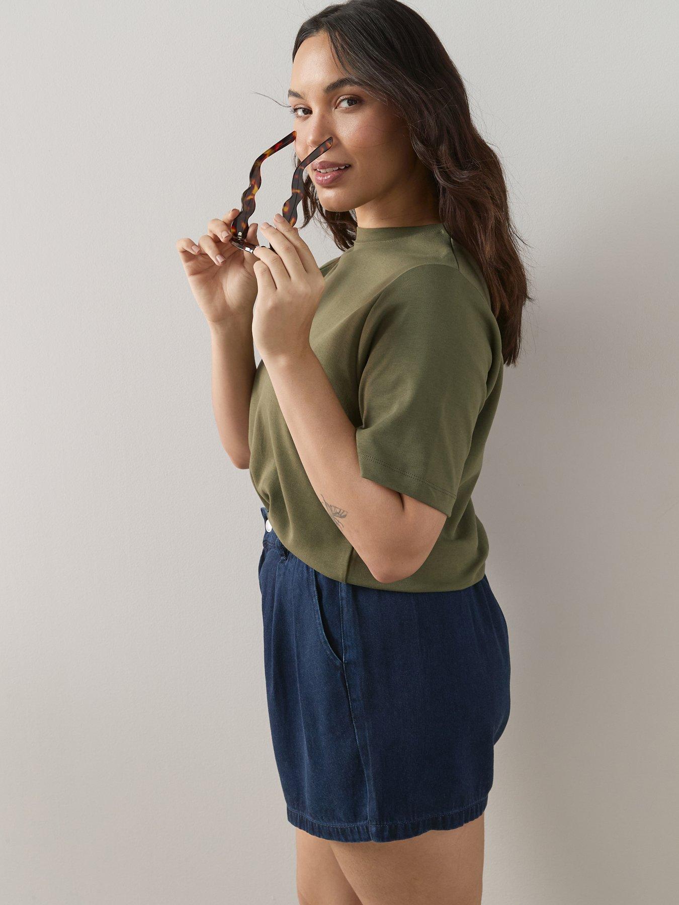Image 5 of 6 of The Very Collection Curve Soft Touch Denim Elasticated Waist Jean