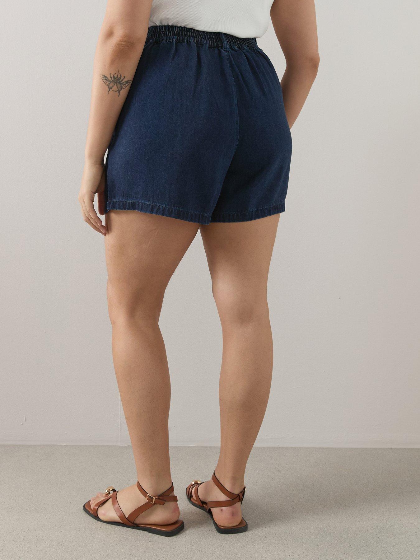 Image 6 of 6 of The Very Collection Curve Soft Touch Denim Elasticated Waist Jean