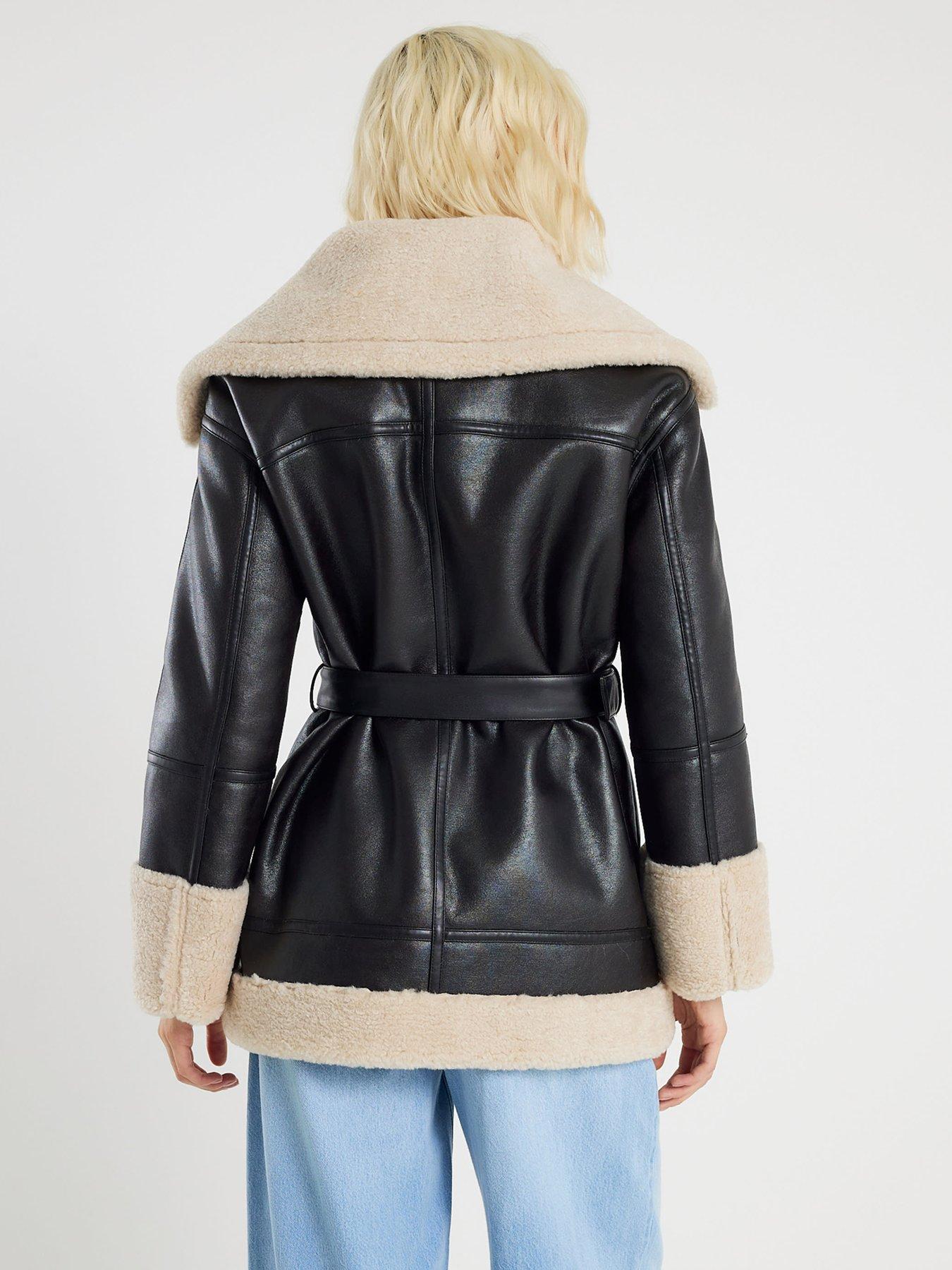 river-island-short-belted-aviator-coat-blackstillFront