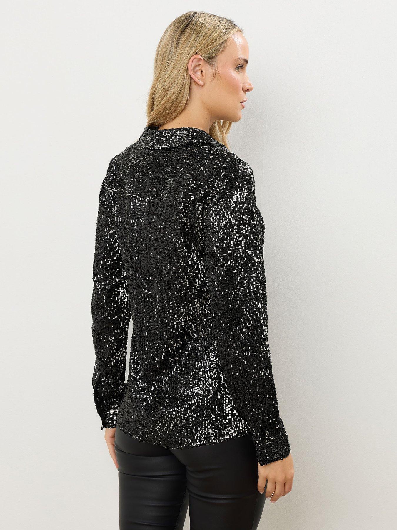 long-tall-sally-sequin-shirt-blackstillFront
