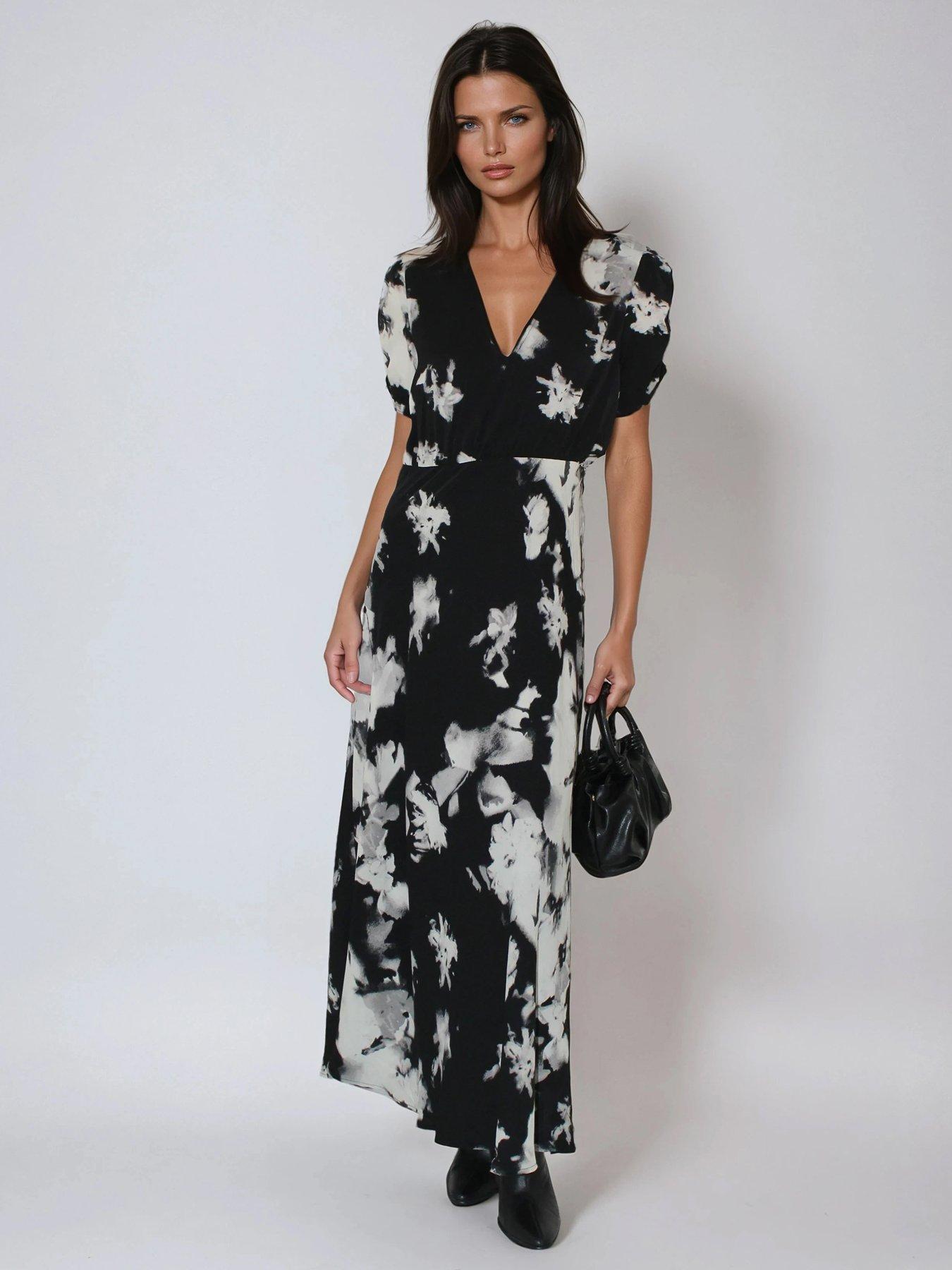 religion-isabel-maxi-tea-dress-black