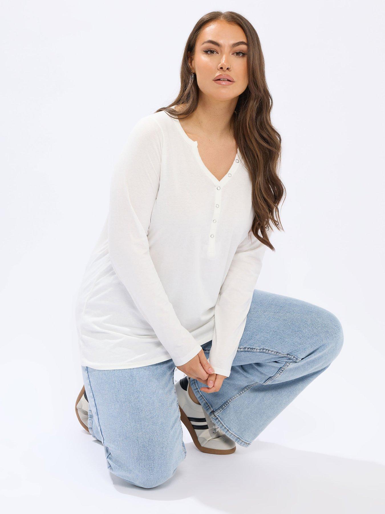 yours-curve-open-neckline-henley-top-ivory
