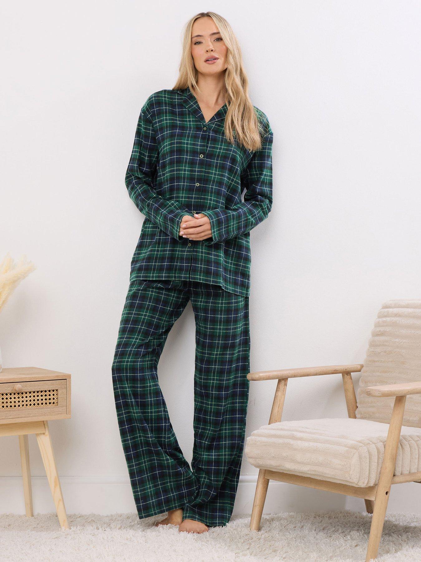 long-tall-sally-tall-check-pj-set-bluefront