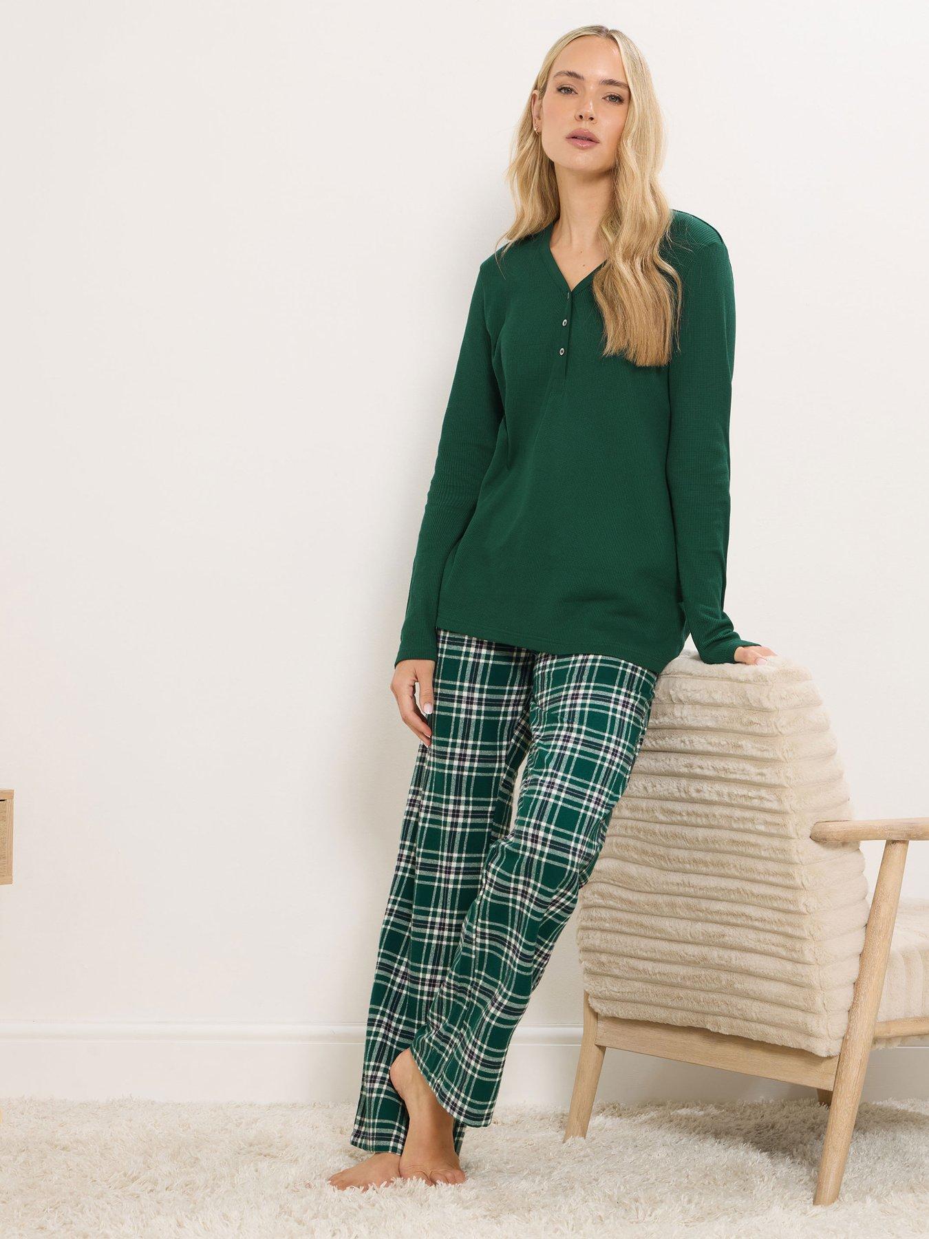 long-tall-sally-check-pyjama-pants-greenback