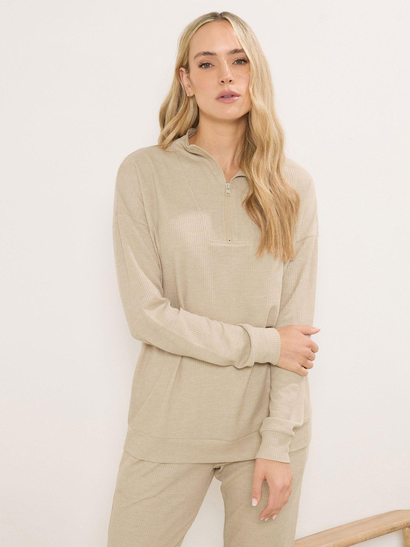 long-tall-sally-half-zip-lounge-top-natural