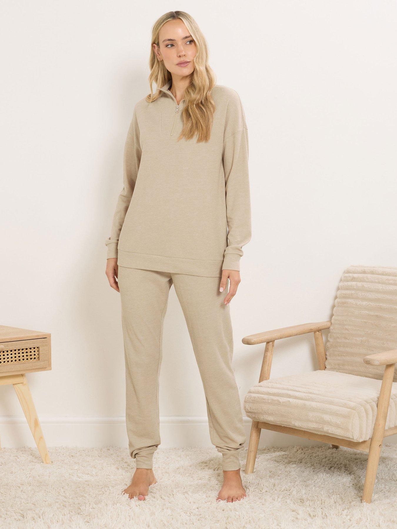 long-tall-sally-half-zip-lounge-top-naturalback