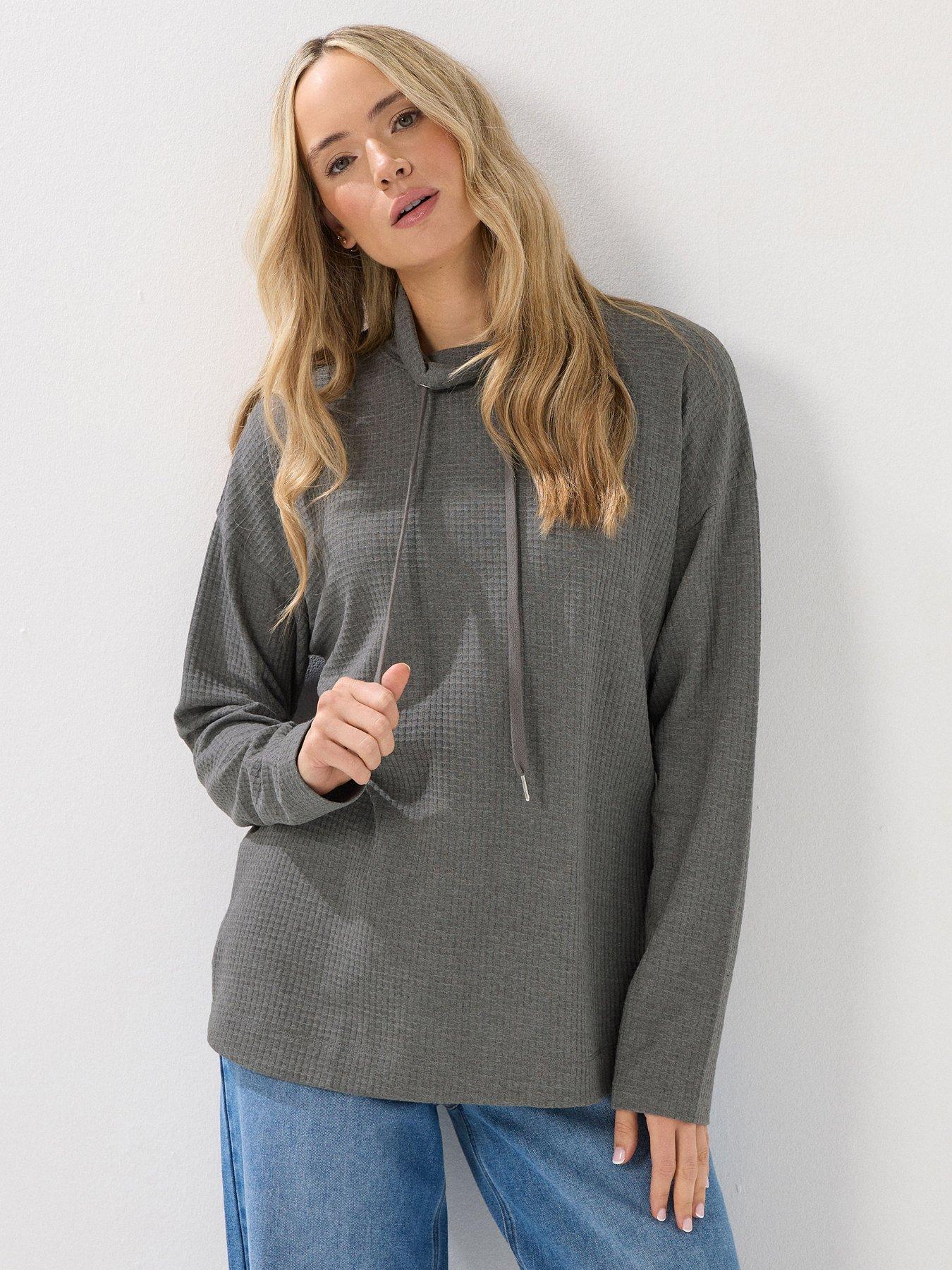long-tall-sally-waffle-lounge-top-greyfront