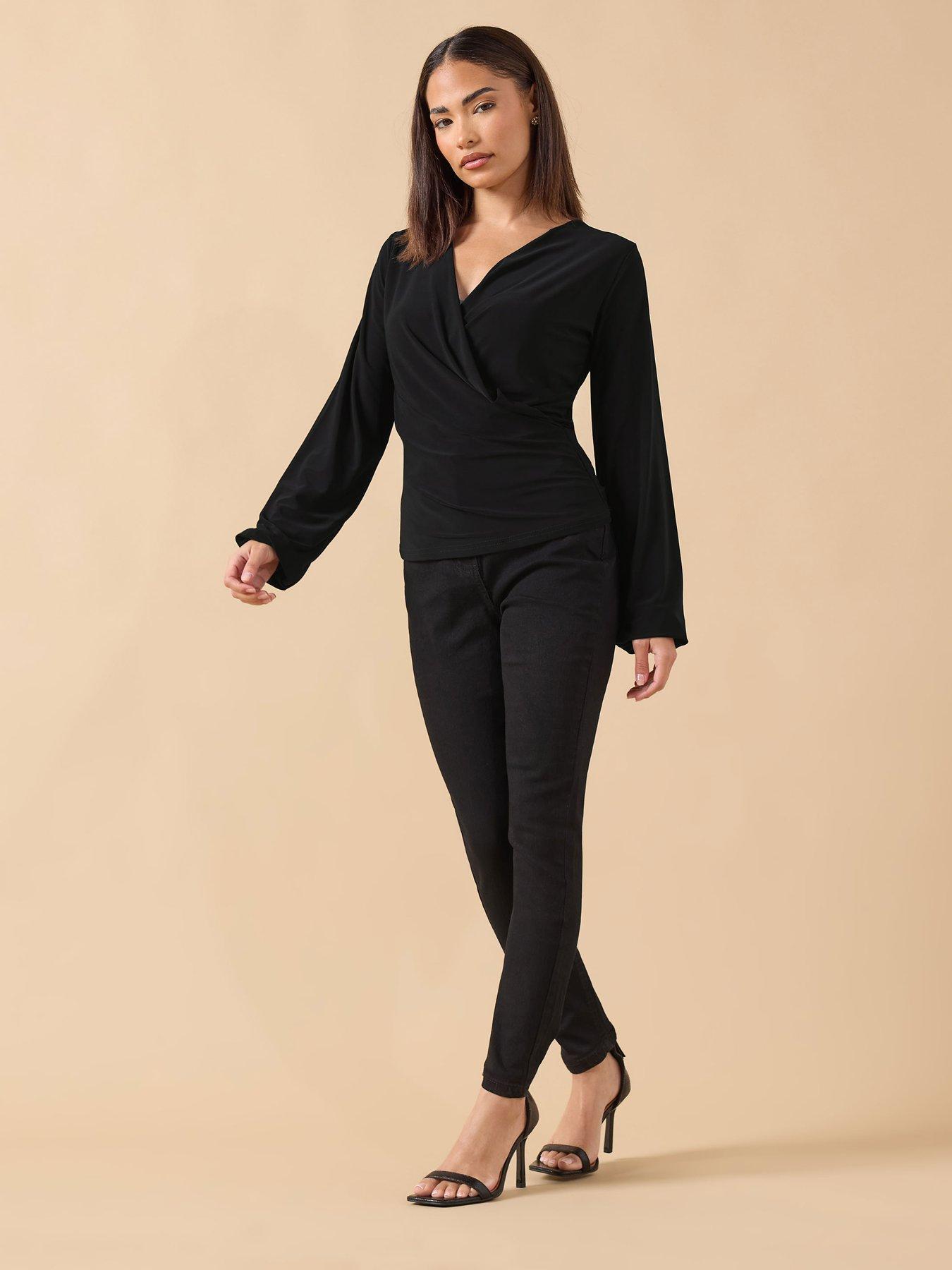 pixiegirl-petite-wrap-top-blackback