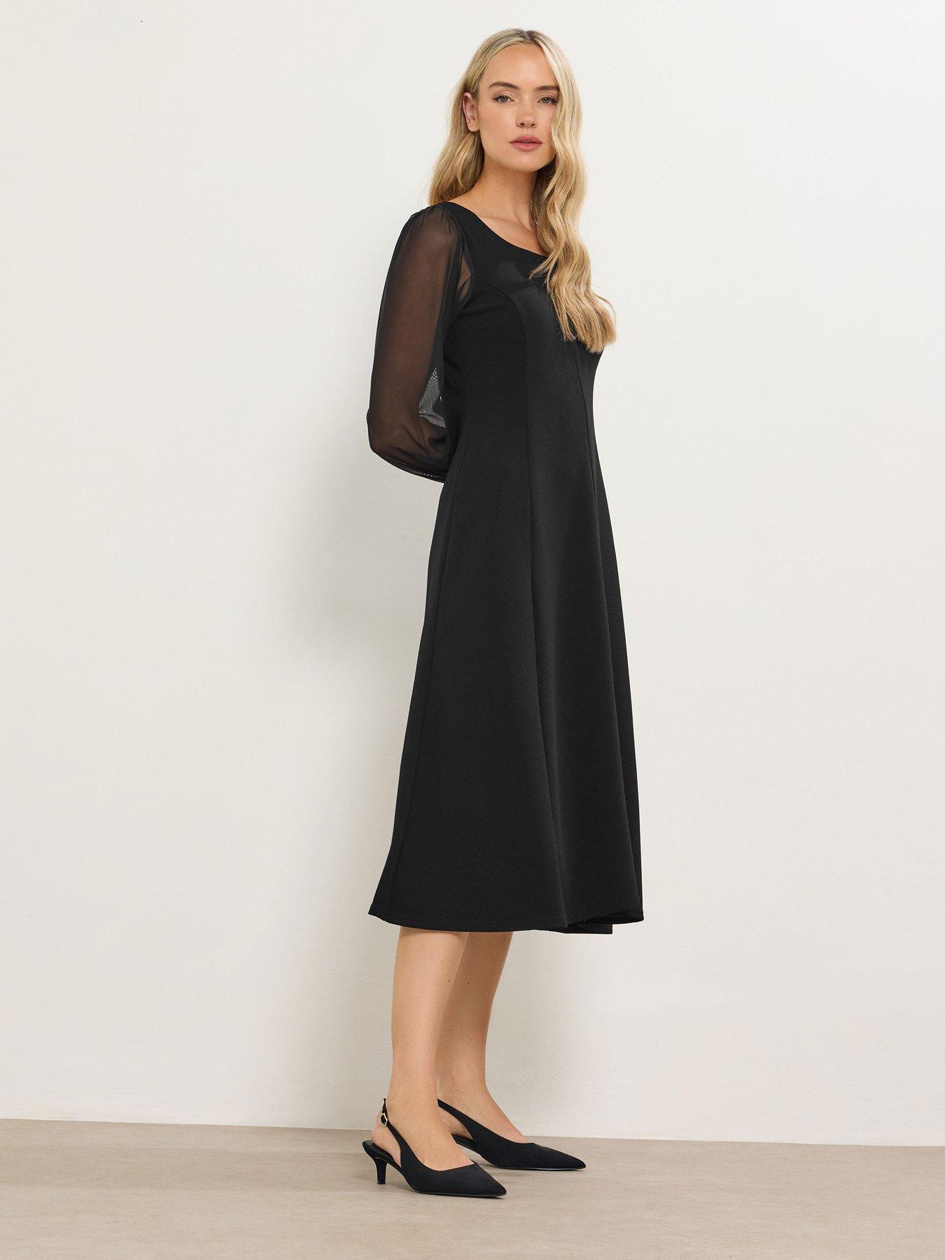 long-tall-sally-mesh-sleeve-corset-midi-dress-blackback