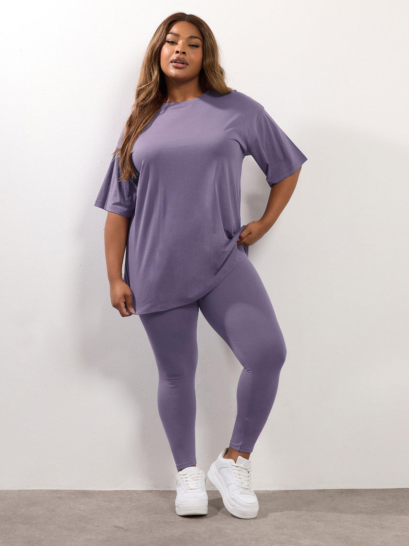 yours-curve-relaxed-longline-tee-purpleback