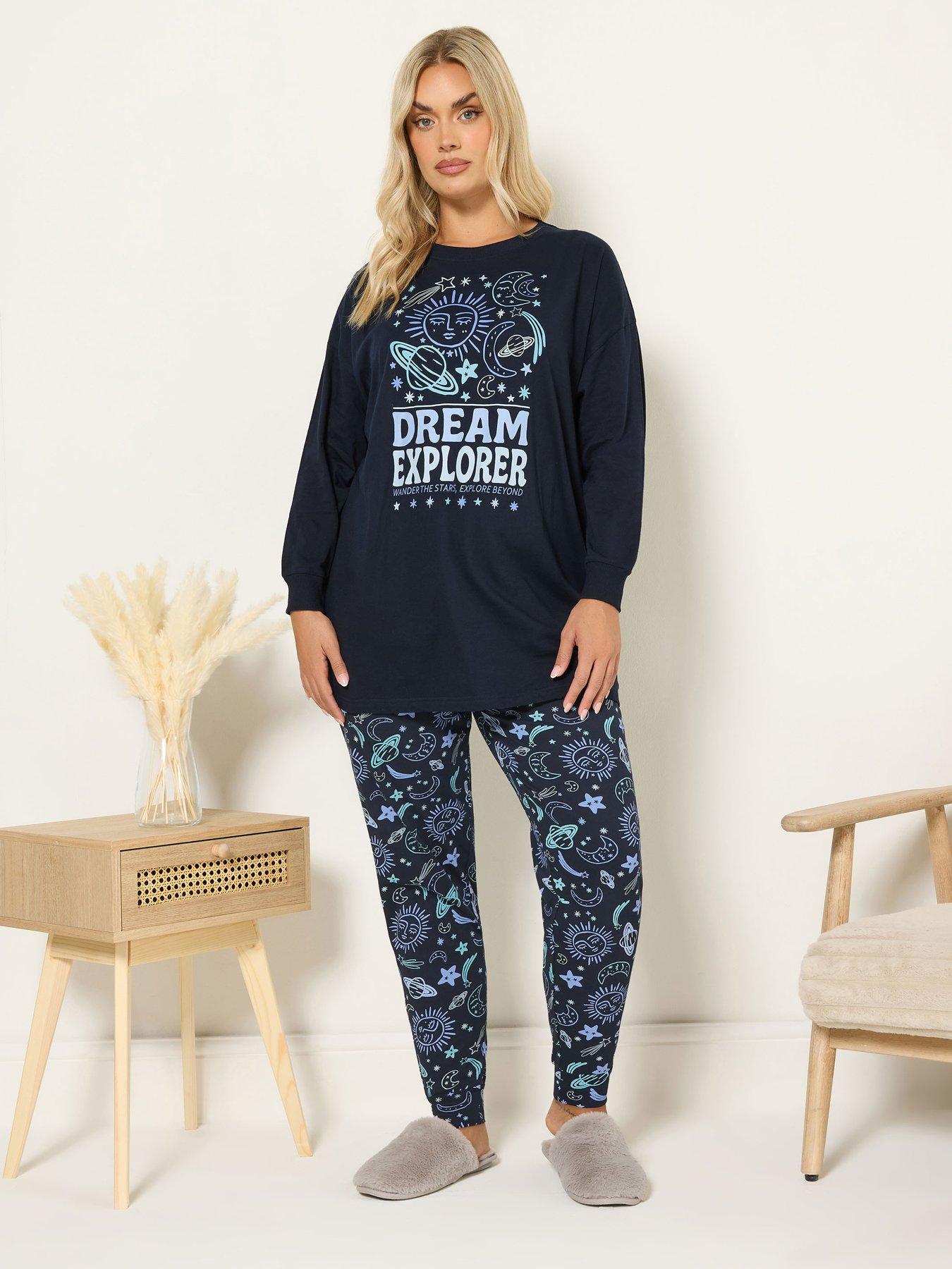 yours-curve-dream-explorer-cuffed-pyjama-set-blue