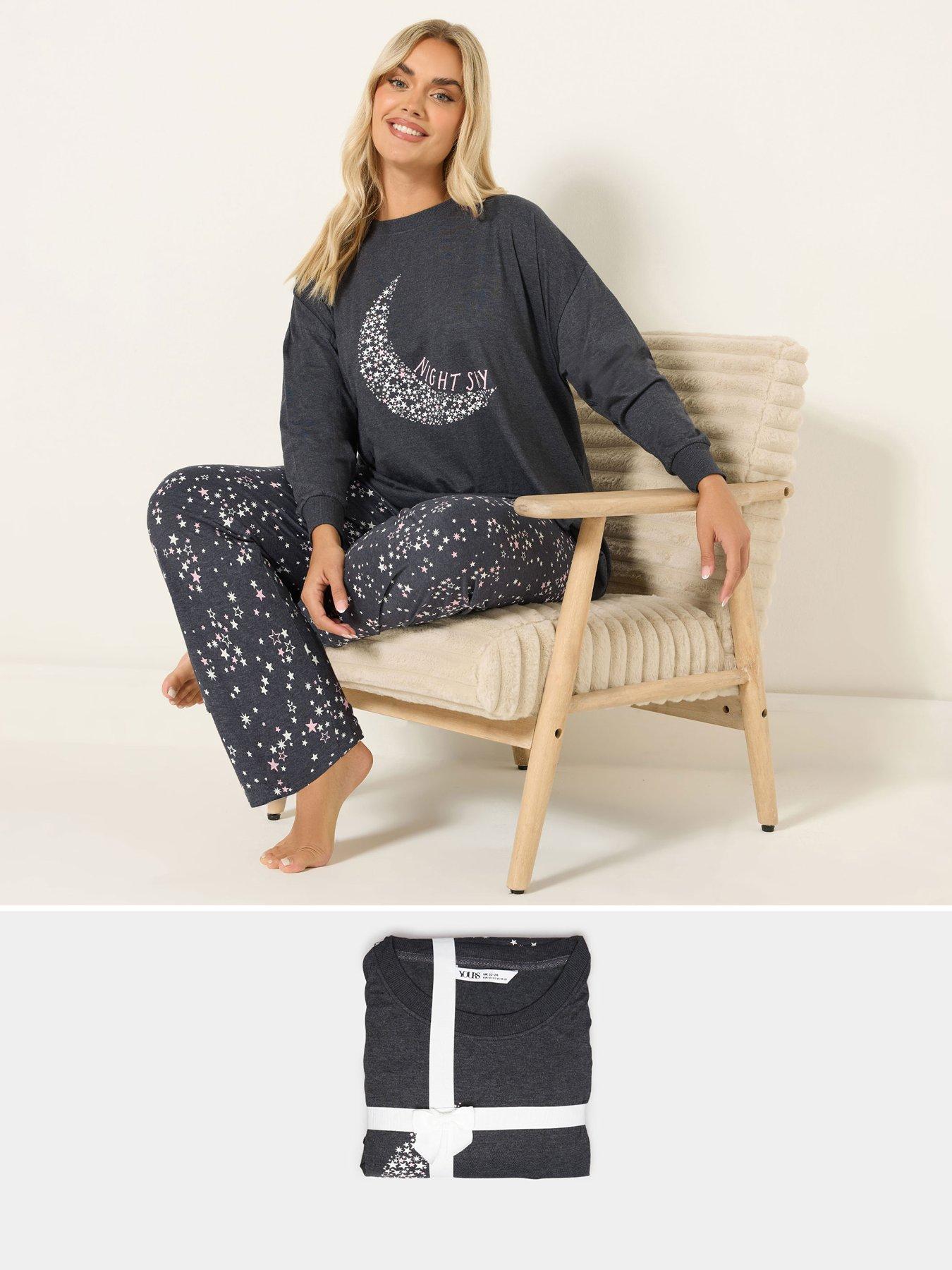 yours-curve-night-sky-wide-leg-pyjama-grey