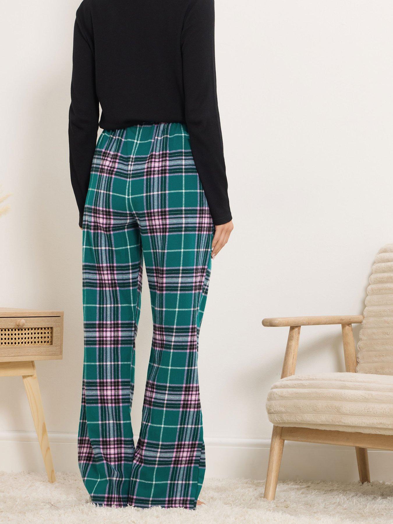 long-tall-sally-check-pj-pant-bluestillFront