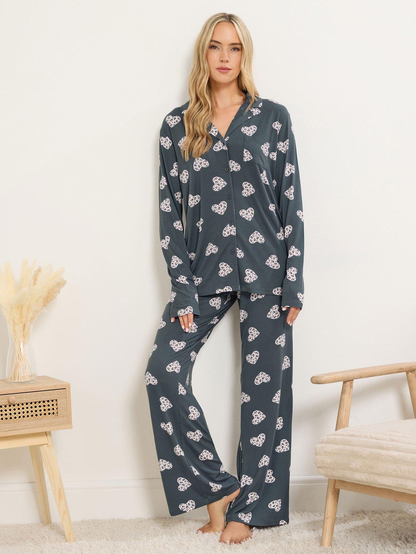 Long Tall Sally Soft Touch Animal Heart Pj Set