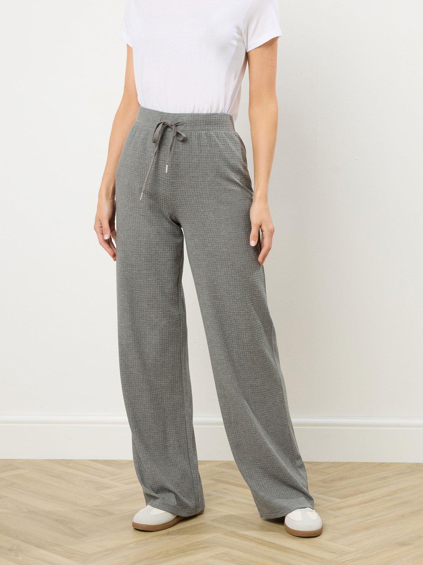 long-tall-sally-waffle-wide-leg-jogger-grey