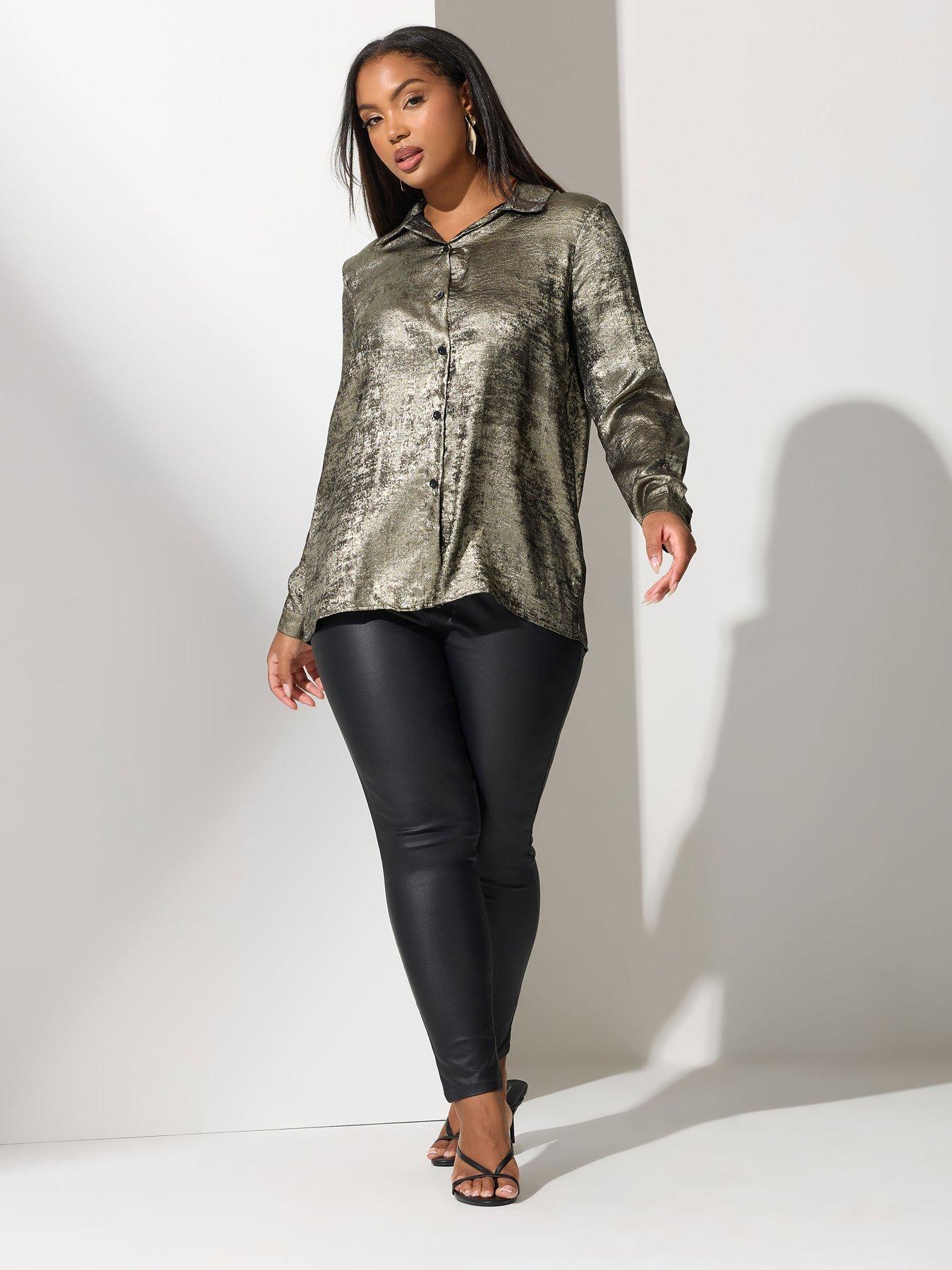 yours-curve-metallic-shirt-goldback
