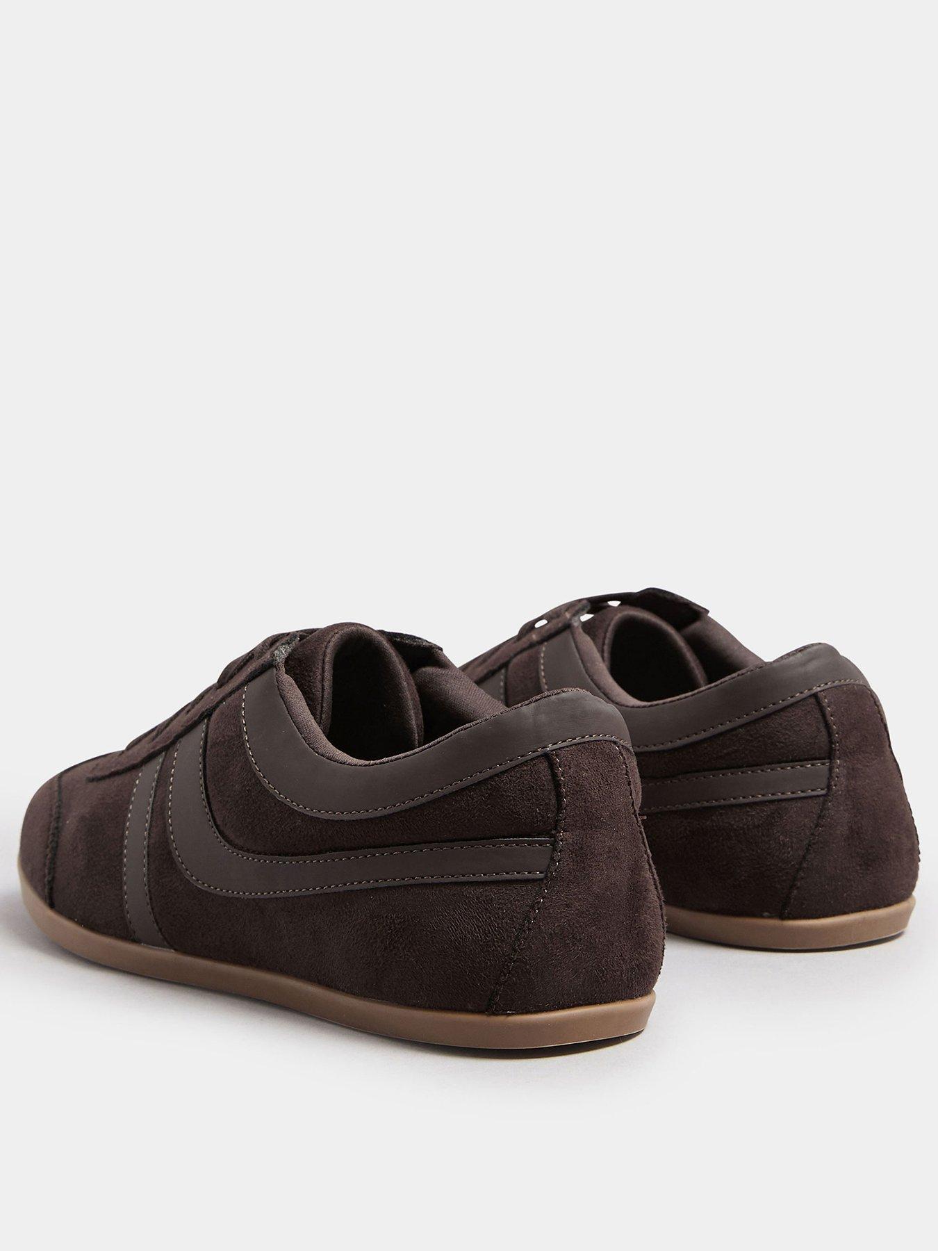 yours-extra-wide-fit-low-profile-trainer-brownback