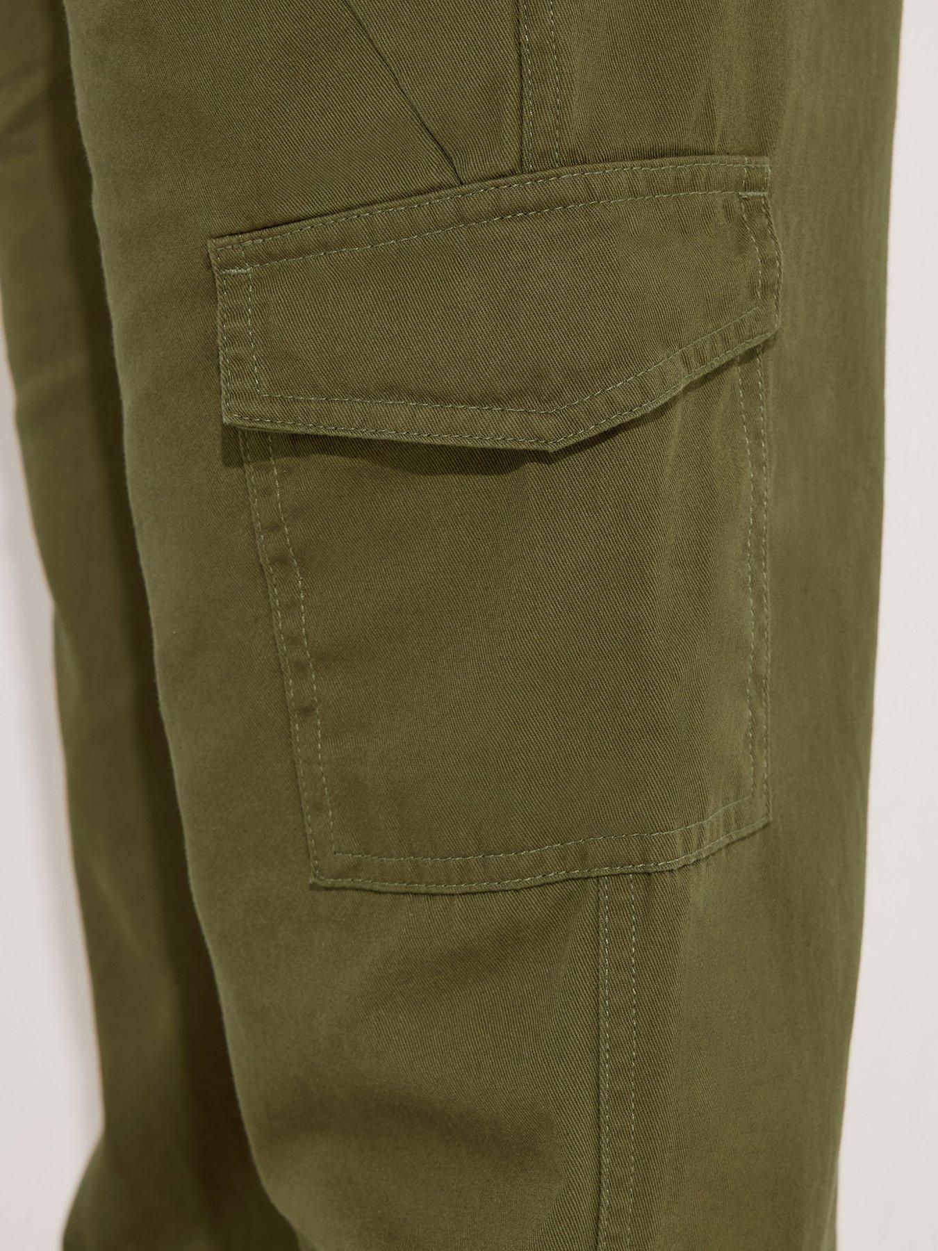 pixiegirl-petite-cuffed-cargo-trouser-greenoutfit