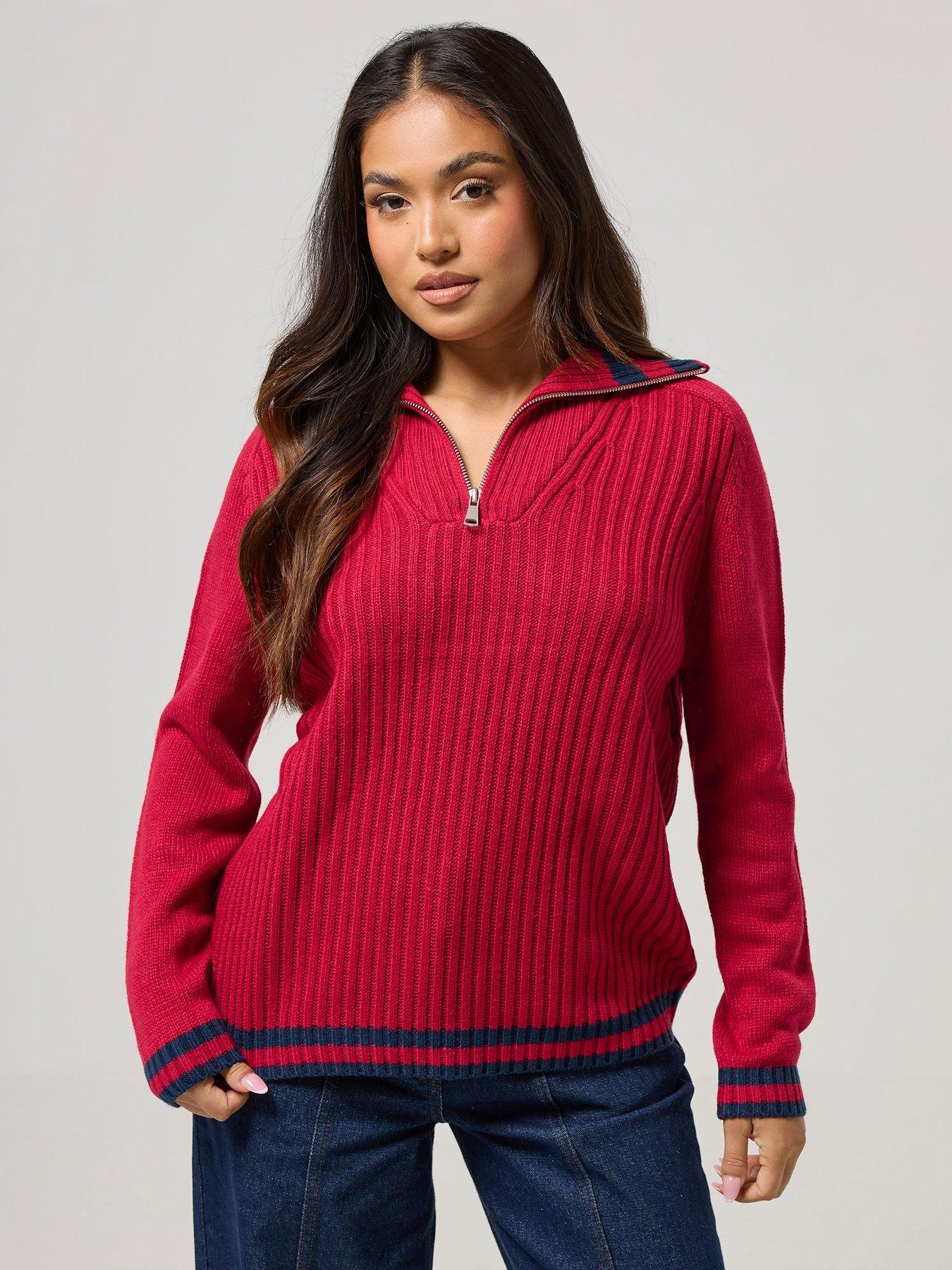 PixieGirl Striped Jumpers - Red