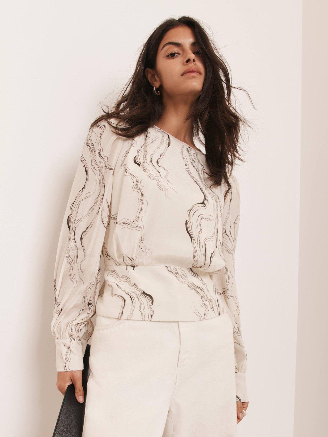 mint-velvet-marble-print-blouse-creamoutfit