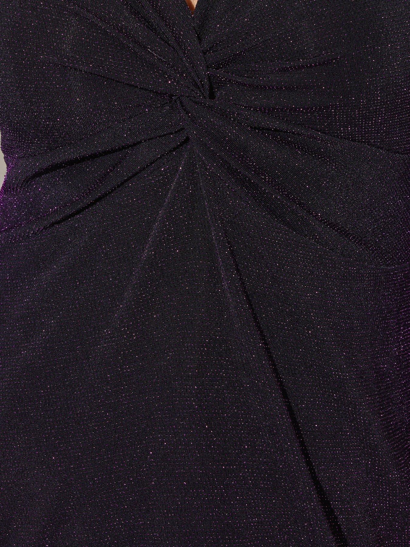 yours-curve-metallic-knot-top-purpleoutfit