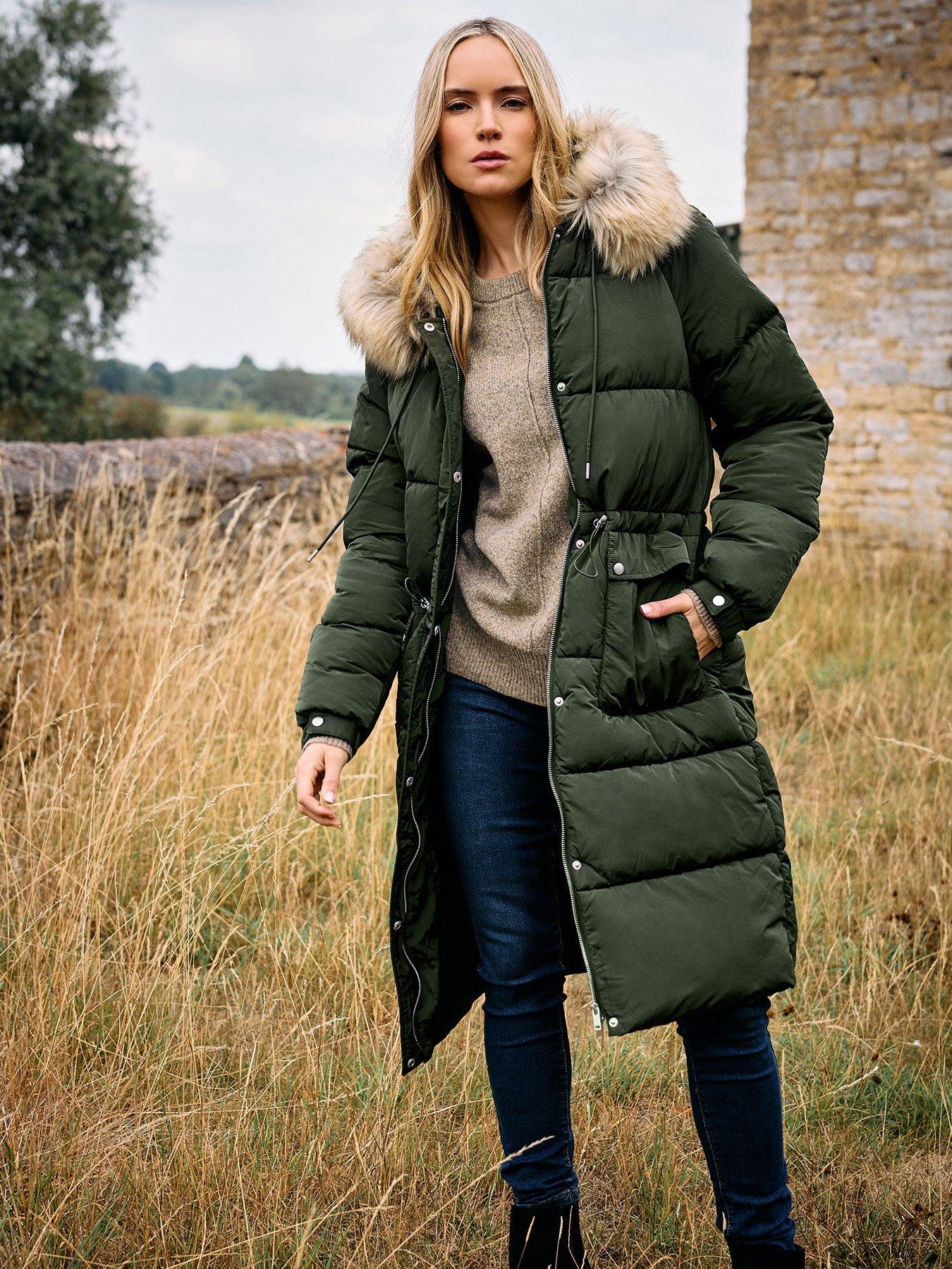 long-tall-sally-tall-padded-midi-coat-greenfront