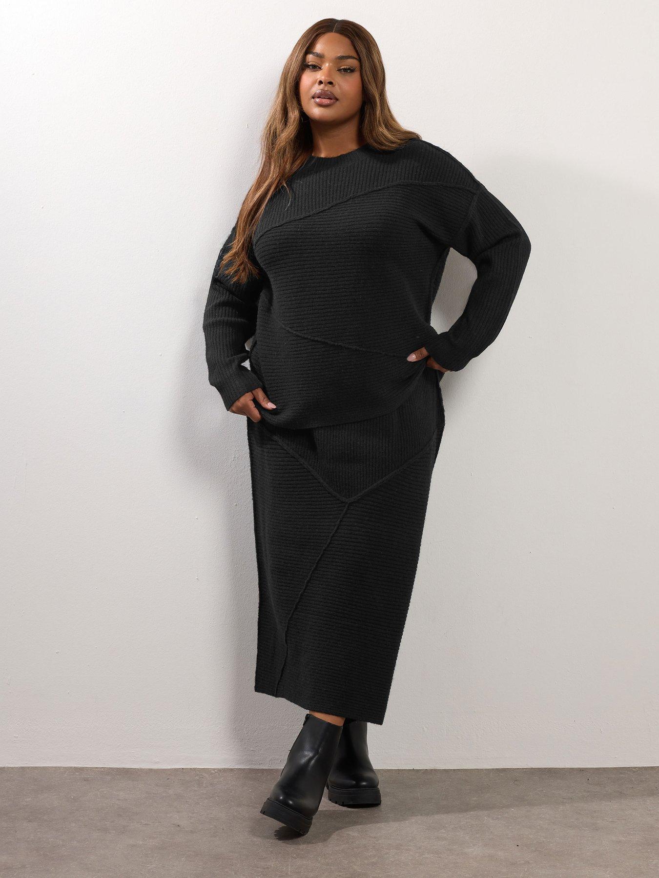 yours-curve-long-sleeve-jumper-blackback