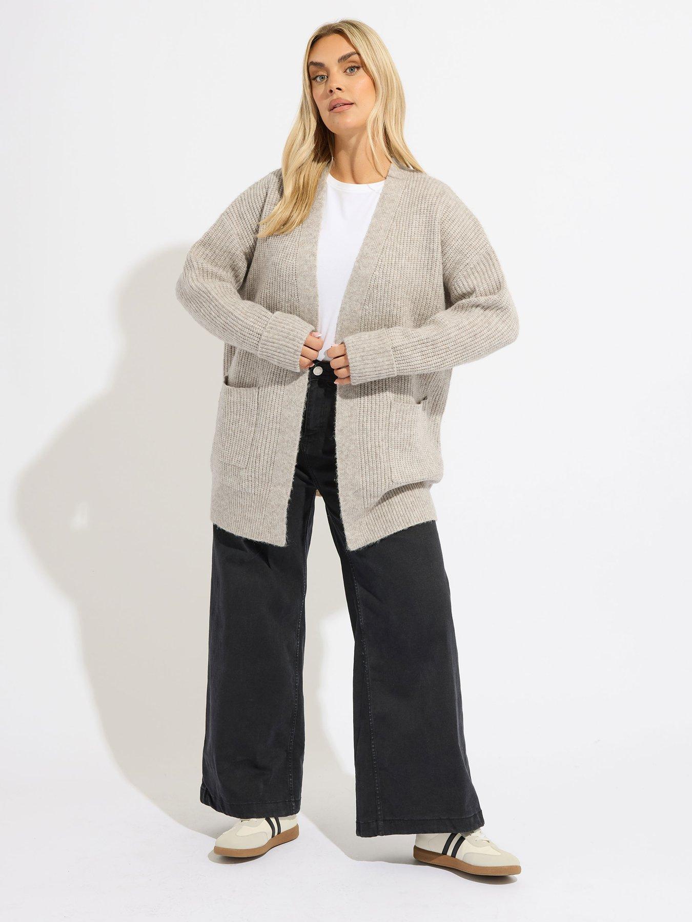 yours-curve-soft-touchnbspcardigannbsp--naturalback