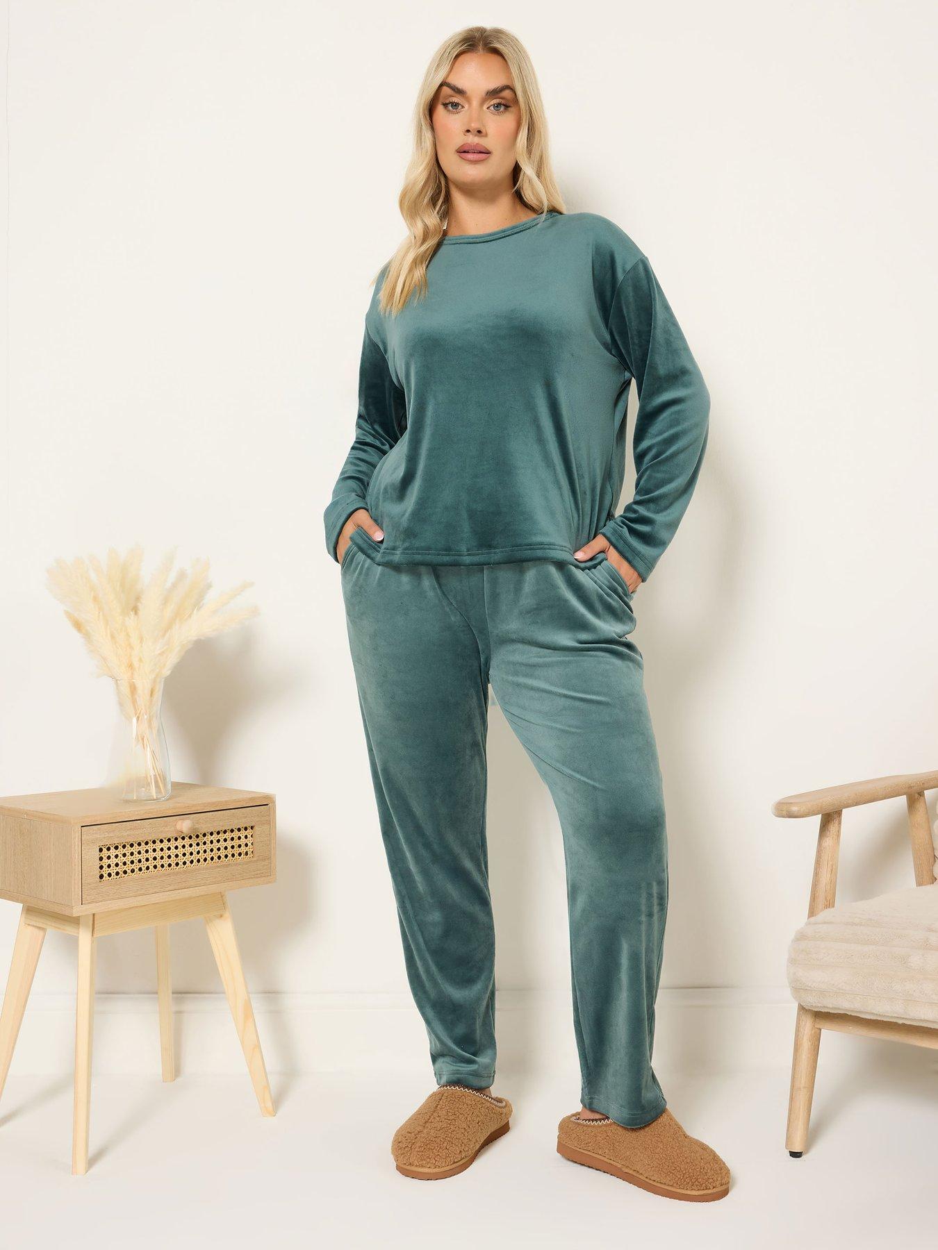 yours-curve-super-luxe-pyjama-set-greenback