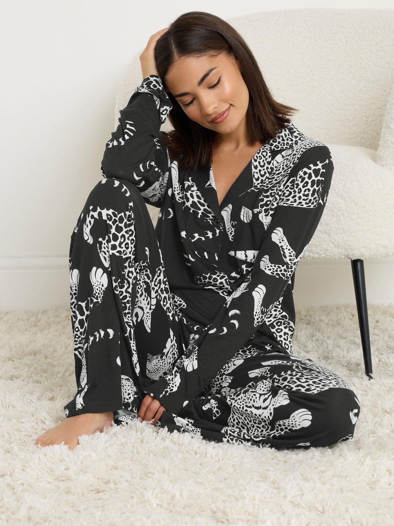pixiegirl-petite-soft-touch-leopard-pj-set-blackoutfit