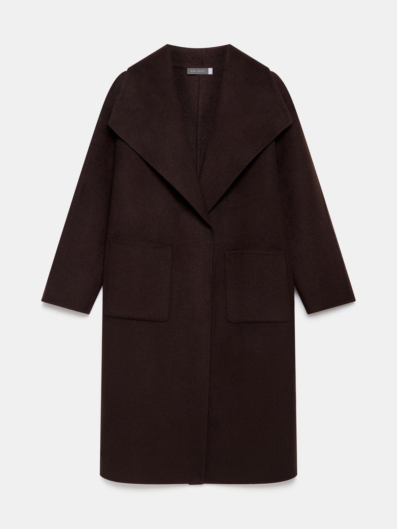 mint-velvet-hand-finished-coat-browndetail