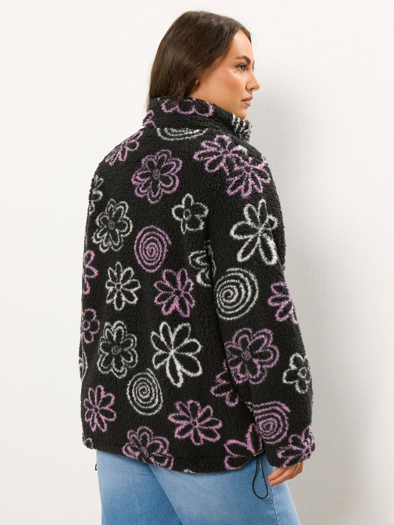 yours-curve-sherpa-borg-fleece-blackstillFront